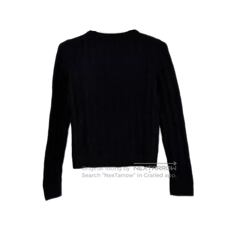Hermes Hermes Black Full H Wool Sweater Size XS / US 0-2 / IT 36-38 - 2 Thumbnail