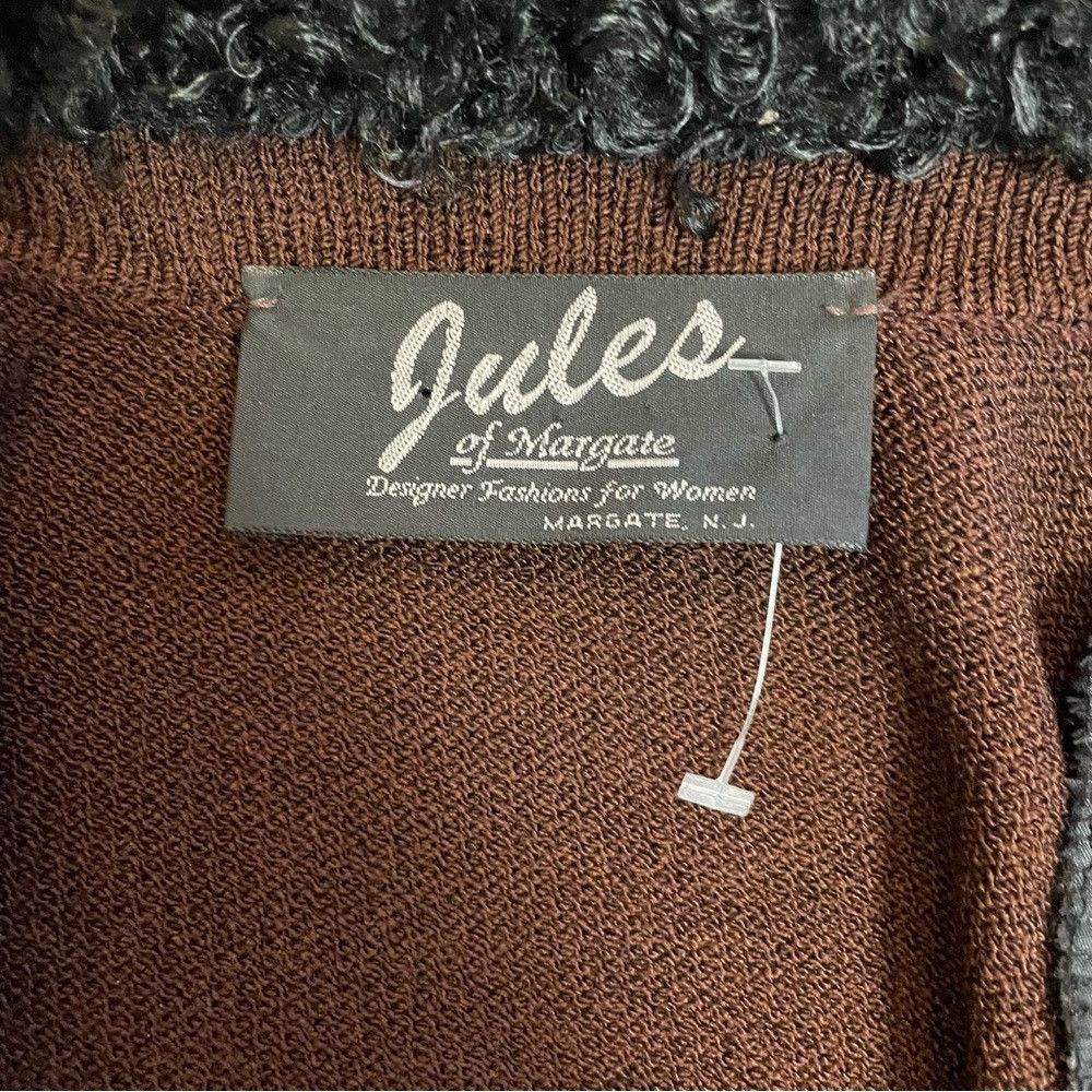 Other New Vintage Jules of Margate Brown Knit Cardigan Jacket Siz Size S / US 4 / IT 40 - 7 Thumbnail