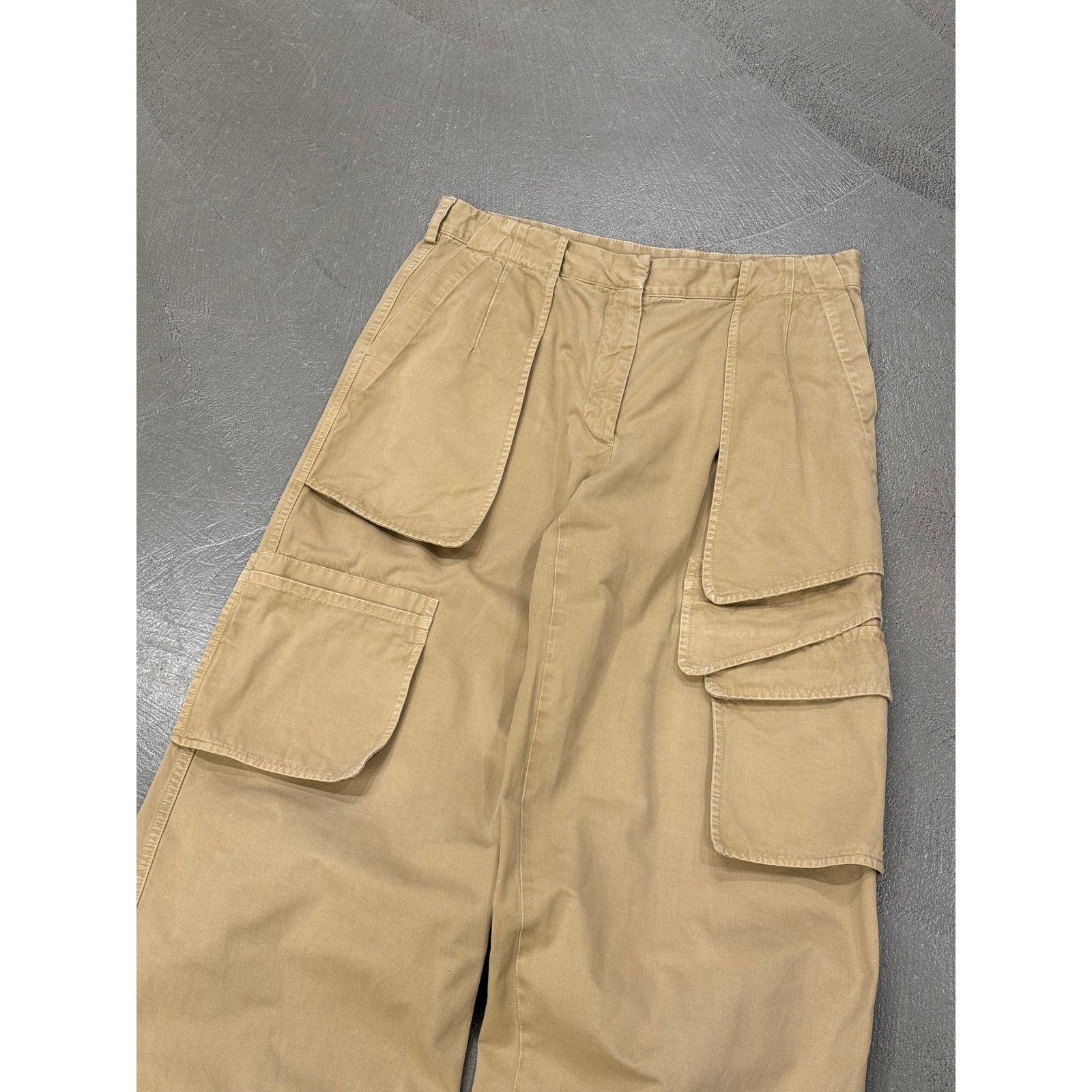Dries Van Noten 2000s Dries Van Noten wide cargo pants Size 24" / US 00 / IT 34 - 2 Thumbnail