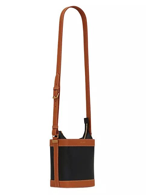 Saint Laurent Paris o1b1hav110924 Size: OS / Aphile Bucket Crossbody Black Brown Size ONE SIZE - 3 Thumbnail