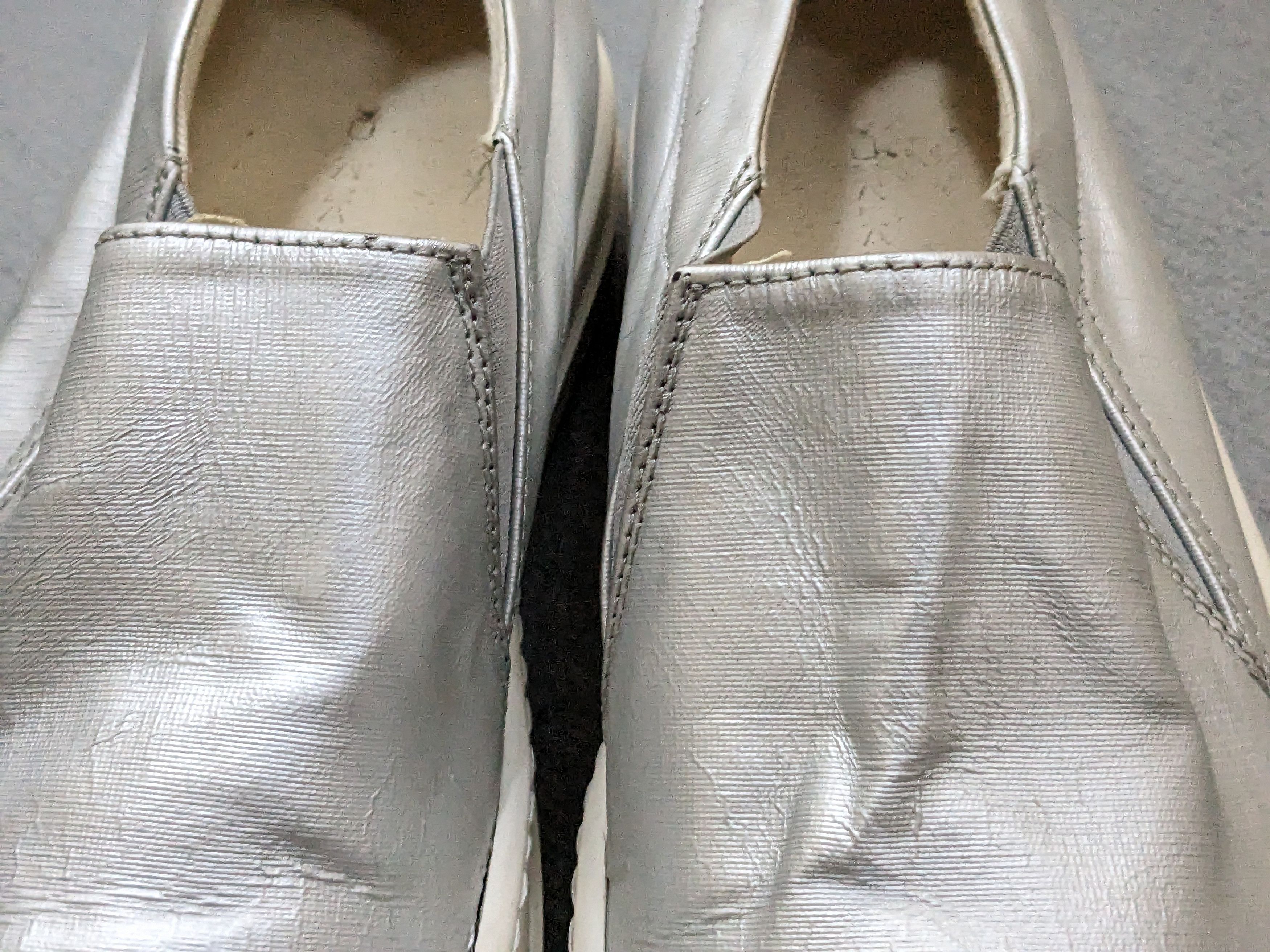 Rick Owens Rick Owens DRKSHDW Boat Ramones Size 7 40 Silver Size US 7 / EU 40 - 3 Thumbnail