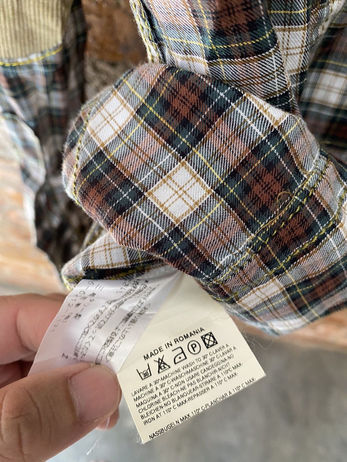 Dsquared2 AW04 Hand stitch Patch flannel Size US M / EU 48-50 / 2 - 18 Thumbnail
