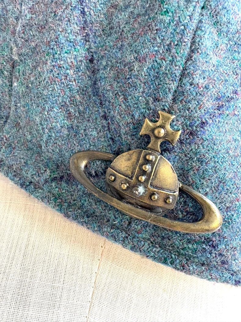 Vivienne Westwood Vivienne Westwood Mid-grocy Saturn front hat visor Size ONE SIZE - 9 Thumbnail