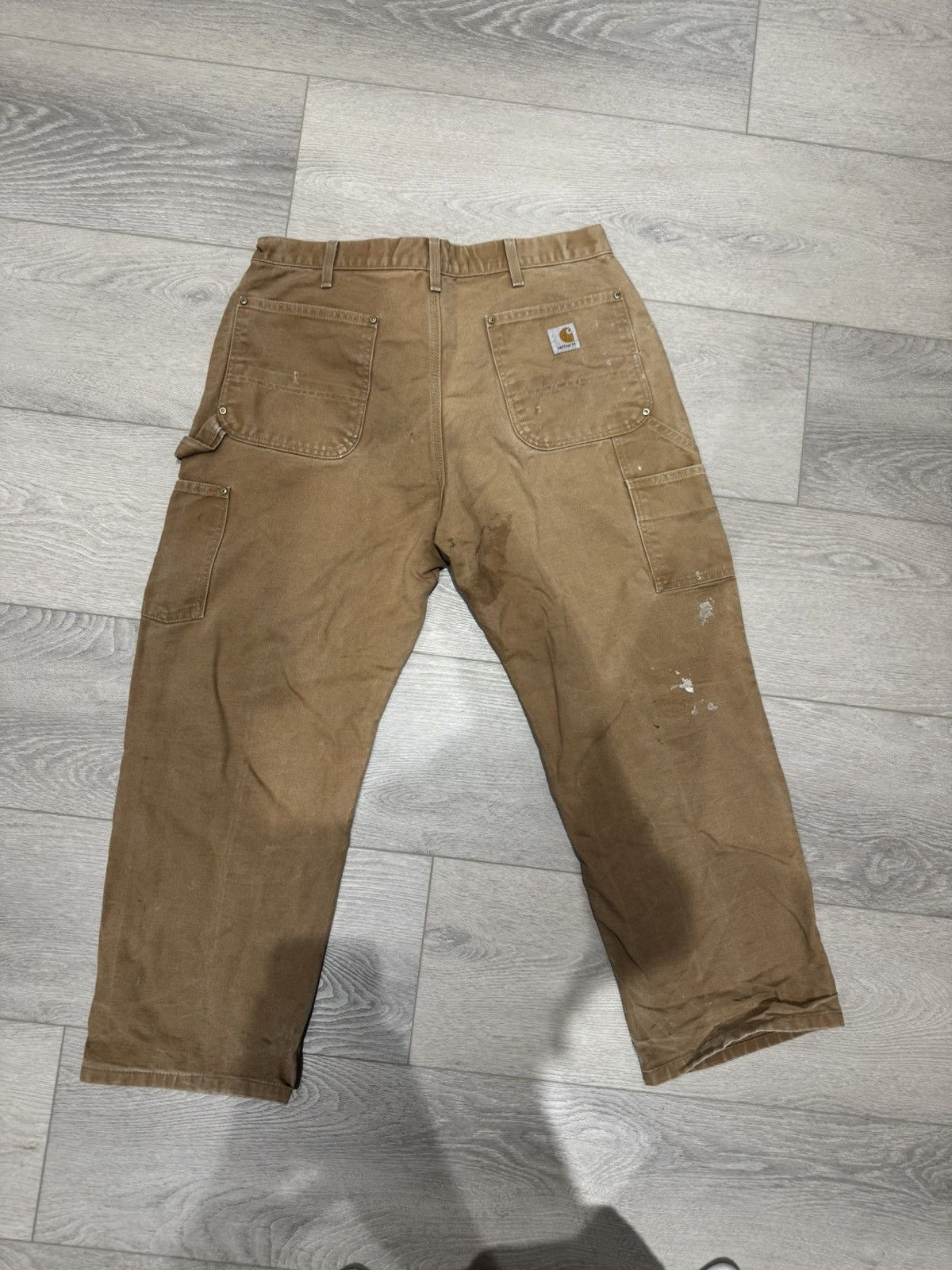 Carhartt × Vintage Vintage Baggy Carhartt Double Knee Carpenter Pants Size US 36 / EU 52 - 4 Thumbnail
