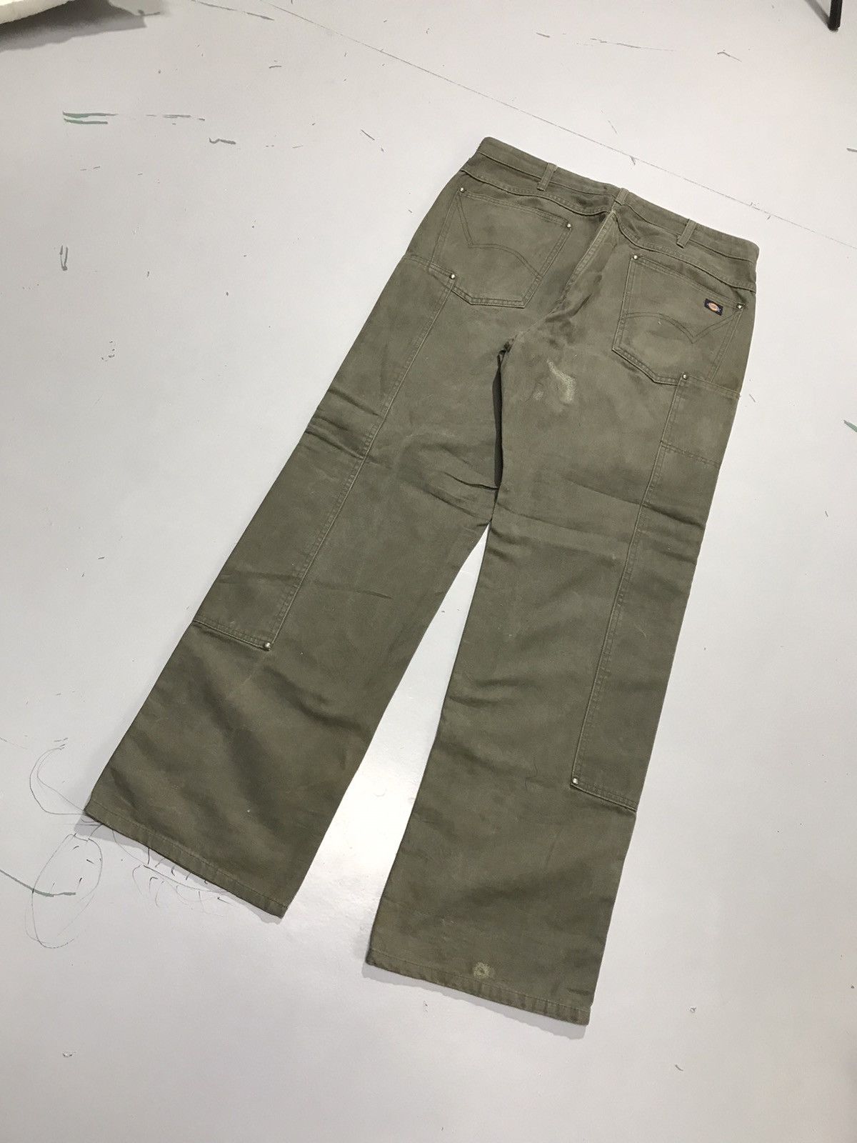 Dickies Vintage dickies double knee pant workwear Size US 36 / EU 52 - 7 Thumbnail