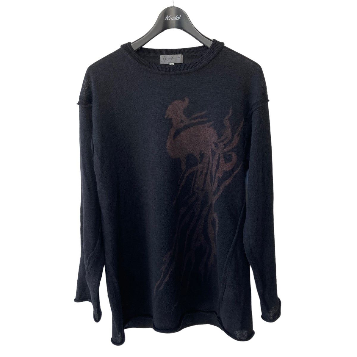 Yohji Yamamoto YOHJI YAMAMOTO pour homme 2009AW intarsia knit 