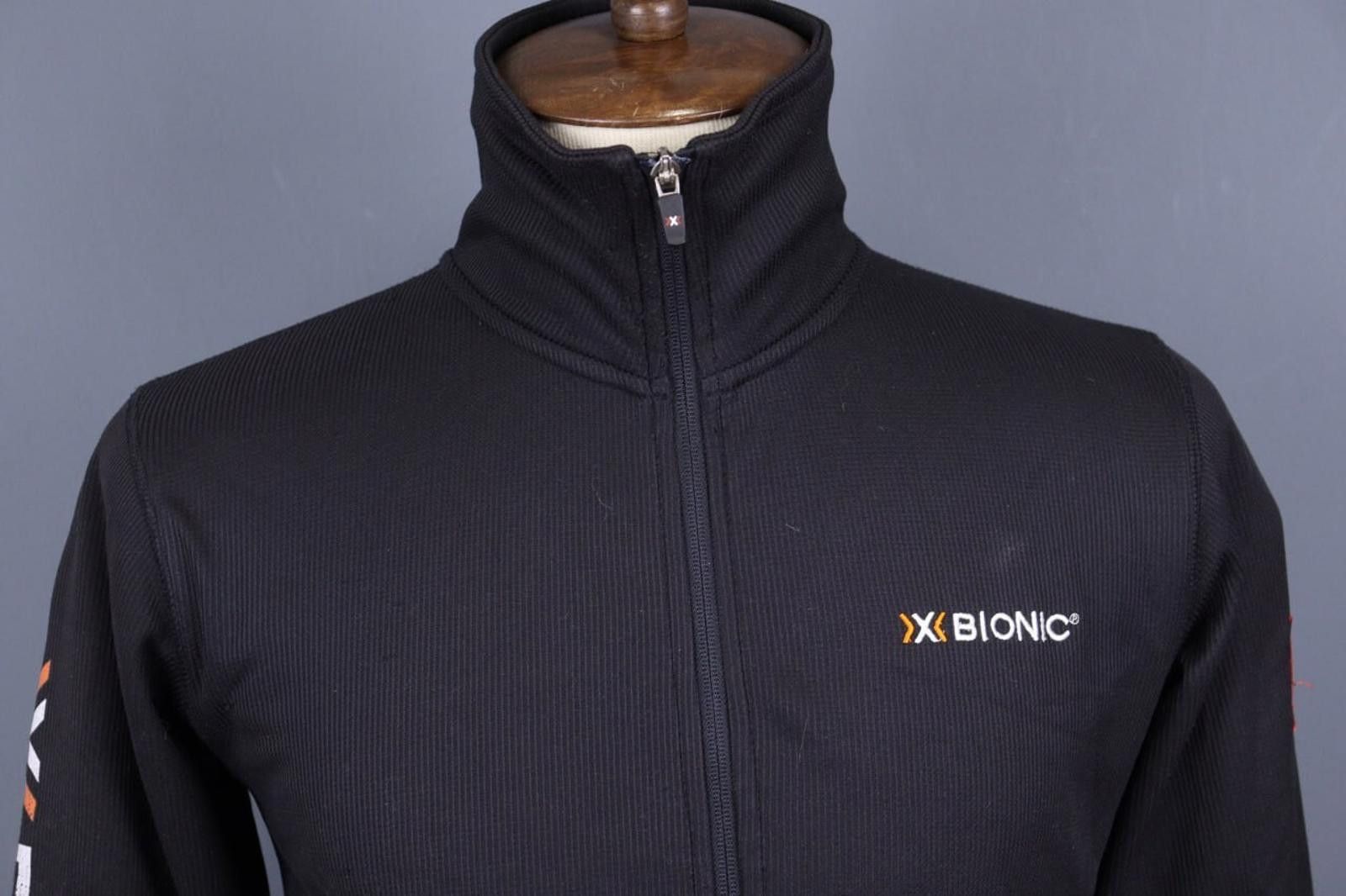 Designer X-Bionic Black Sweat Switzerland Flag Track Jacket Size S Size US S / EU 44-46 / 1 - 2 Thumbnail