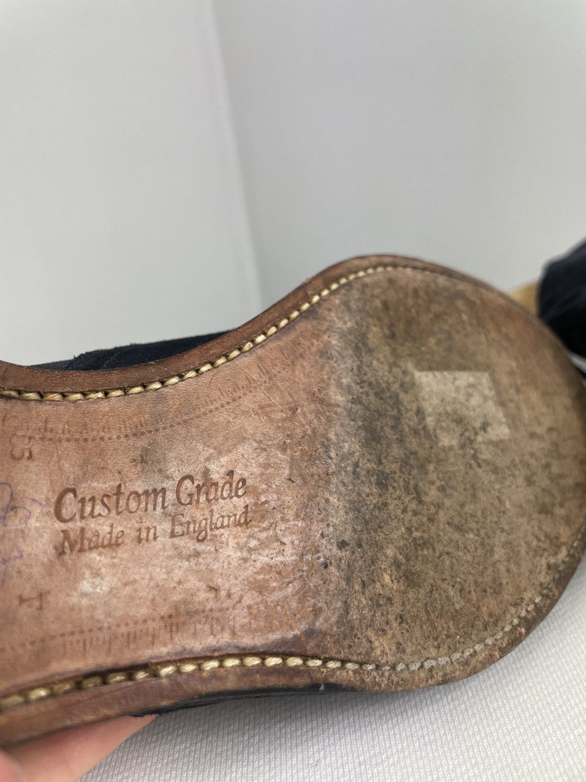Church's Church’s Berlin Navy Suede Wingtip Brogues UK 8.5 F Size US 9.5 / EU 42-43 - 13 Thumbnail