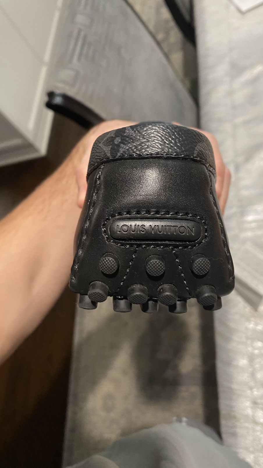 Louis Vuitton Louis Vuitton moccasin (LV Racer NEW IN BOX) Size US 11.5 / EU 44-45 - 12 Thumbnail