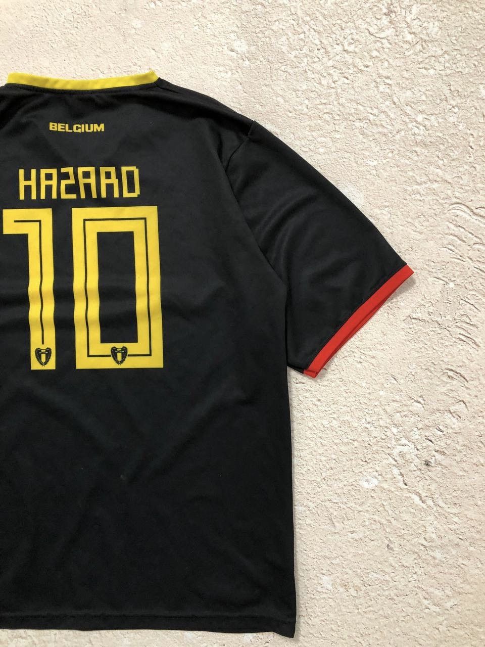 Vintage Hazard Belgium distressed jersey soccer Size US L / EU 52-54 / 3 - 4 Thumbnail