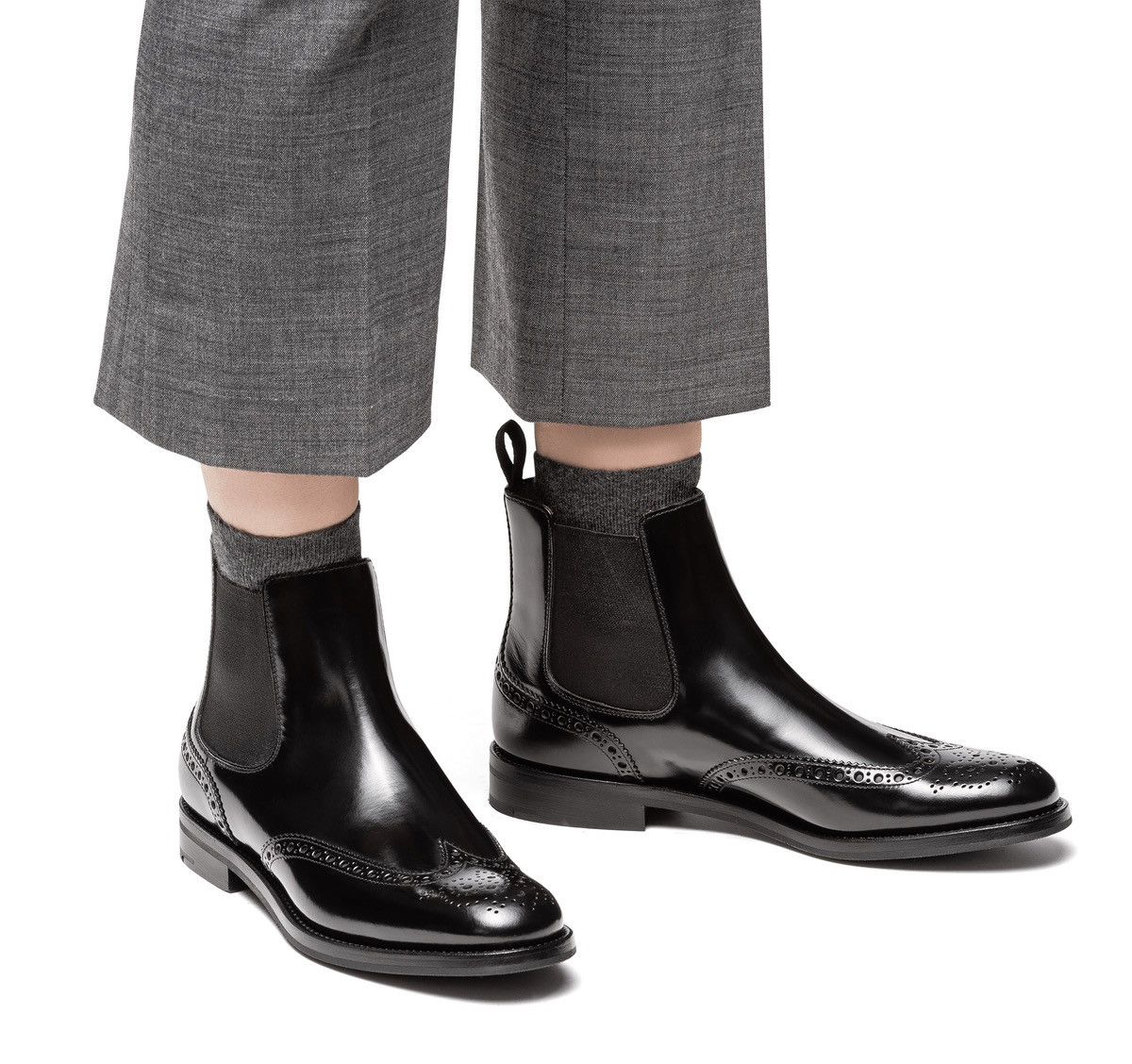 Church's Church’s Ketsby WG Polished Binder Brogue Chelsea Boots🖤 Size US 11 / IT 41 - 1 Thumbnail