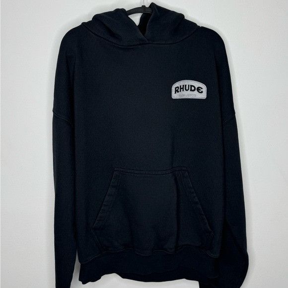 Rhude Rhude Supercross Hoodie Vintage Black Men’s XL Size US XL / EU 56 / 4 - 1 Thumbnail