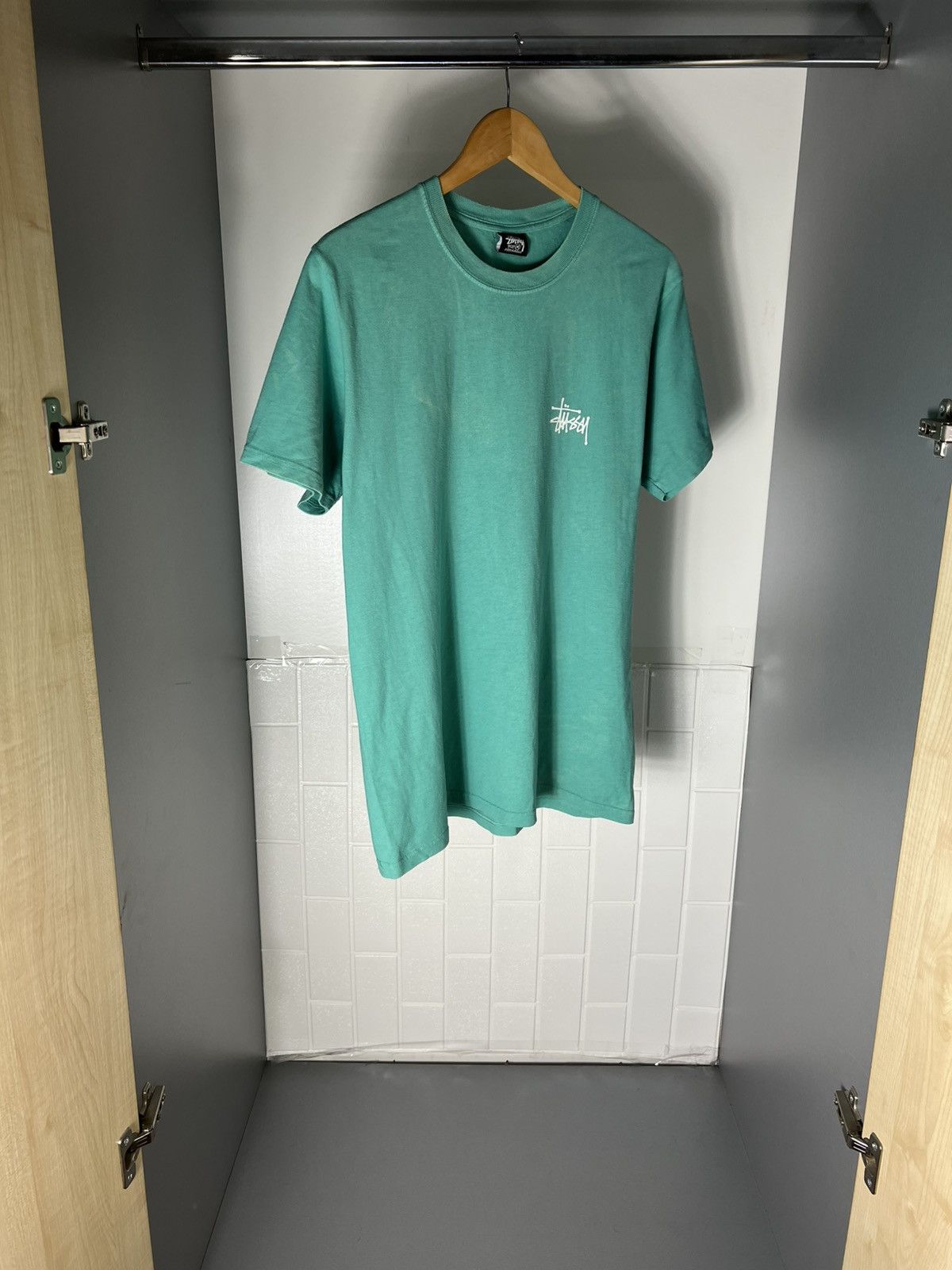 Stussy VINTAGE STUSSY DOUBLE PRINTED RETRO T-SHIRT JAPAN STYLE Y2K Size US M / EU 48-50 / 2 - 4 Thumbnail