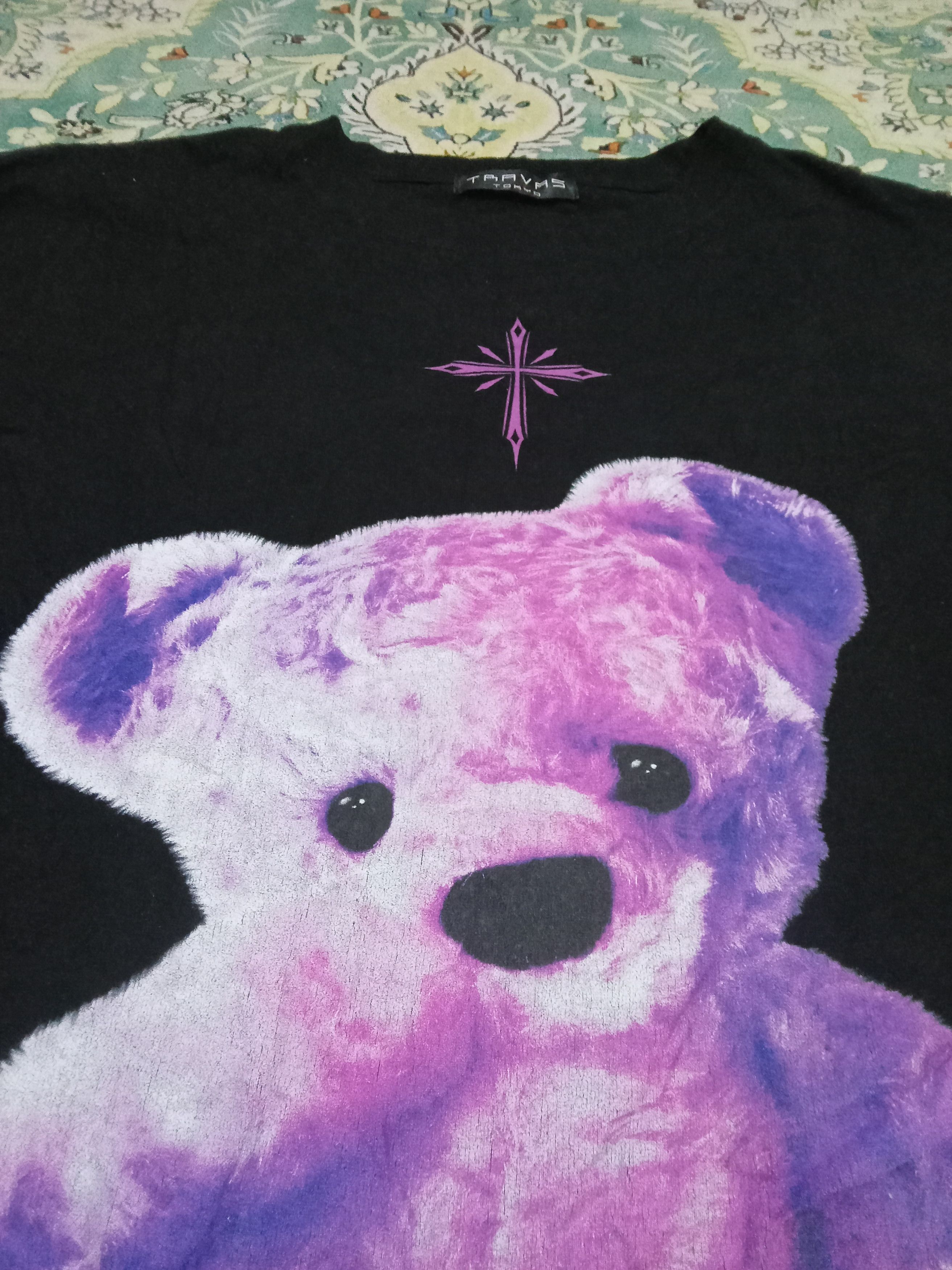 Japanese Brand Travas Tokyo Oversized Free Size Bear Design L/s T Shirt Size US XL / EU 56 / 4 - 7 Thumbnail