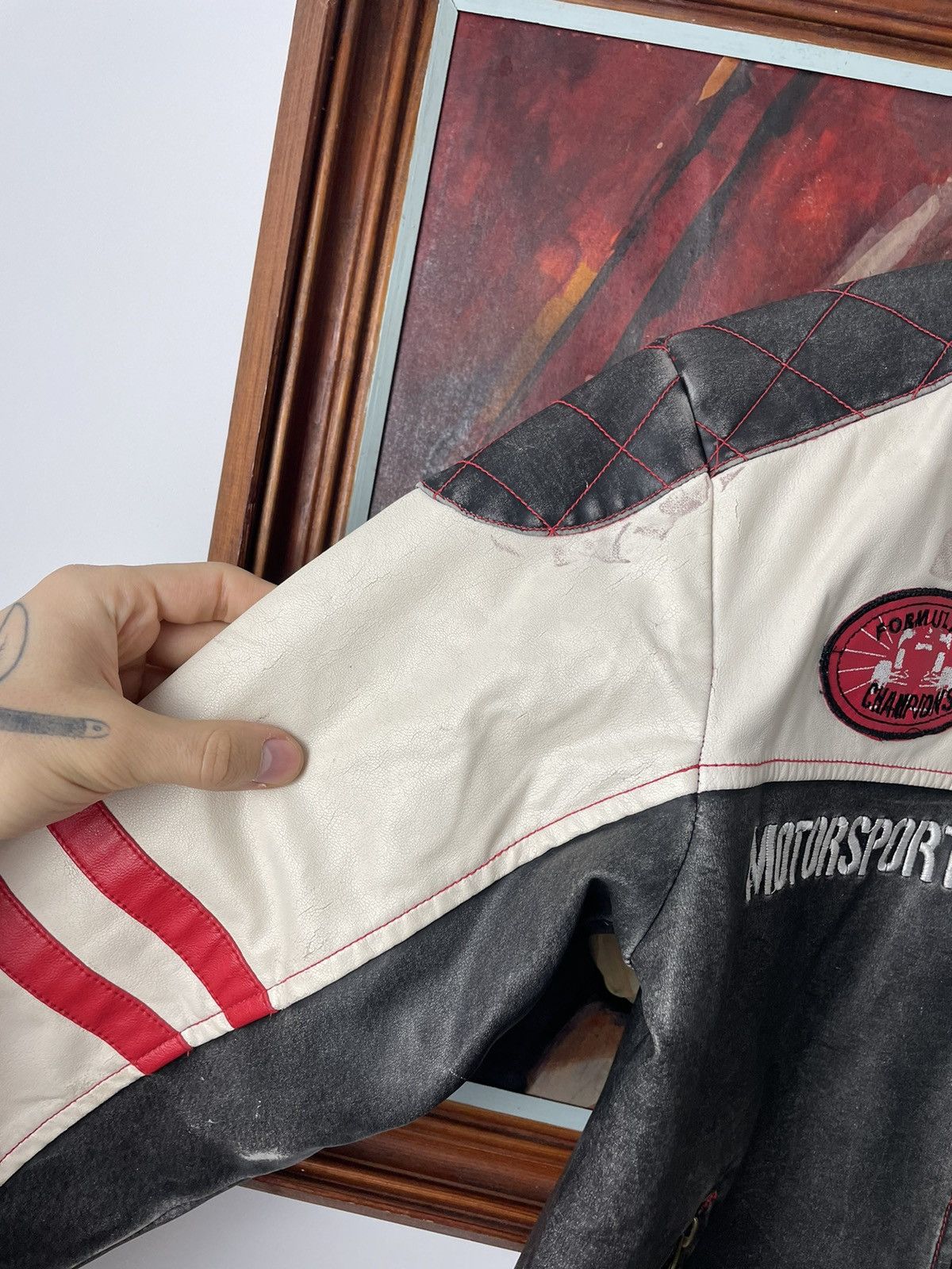 Vintage Women Racing Jacket Vintage Motorsport Y2k Daytona Hype Rare Size S / US 4 / IT 40 - 10 Thumbnail