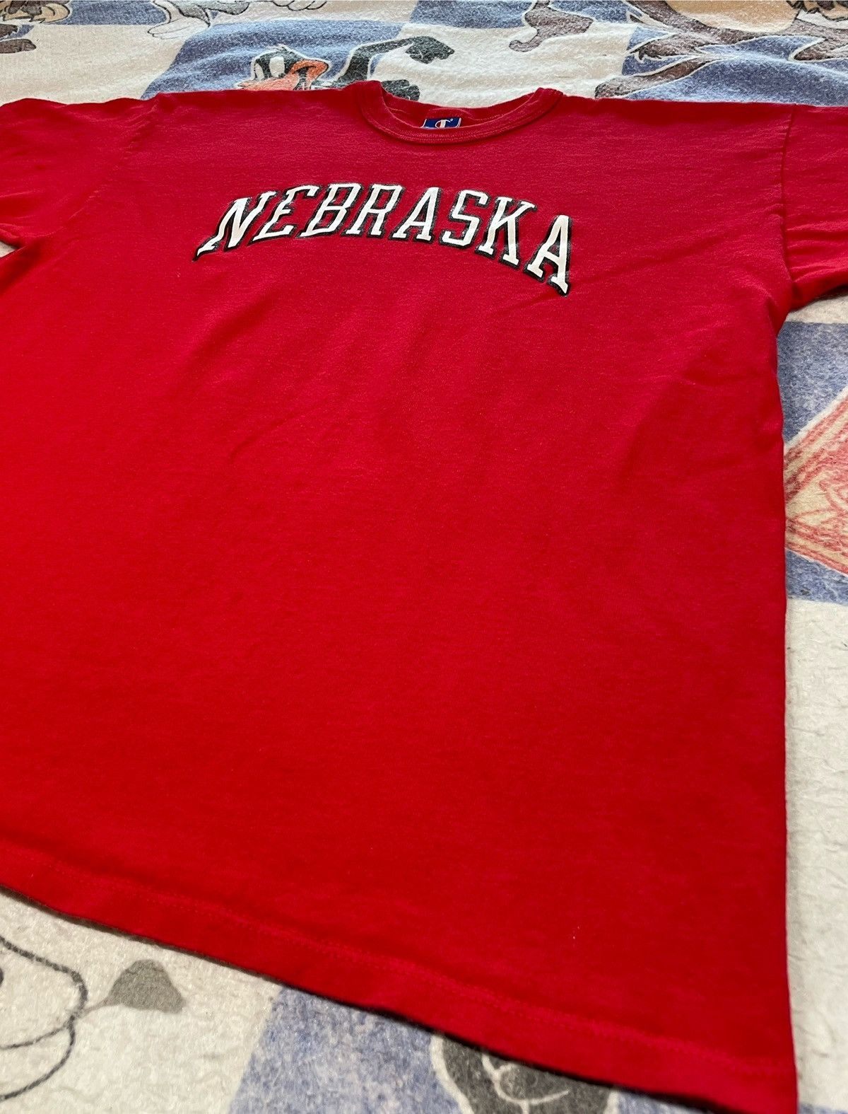 Champion Vintage Nebraska university tee Size US XXL / EU 58 / 5 - 2 Thumbnail