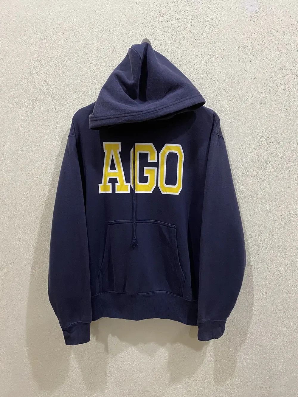 Vintage Vintage United Athlete Ago Spell Out Pullover Hoodies Size US M / EU 48-50 / 2 - 2 Thumbnail