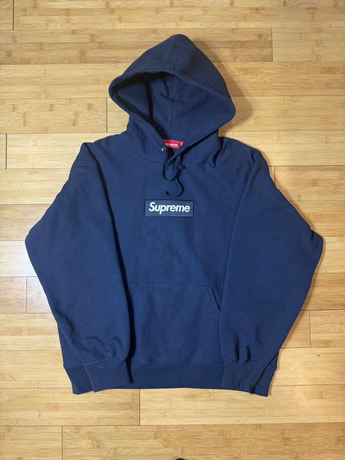 Supreme Supreme 2025 Box Logo Hoodie Navy - Size Medium | Grailed