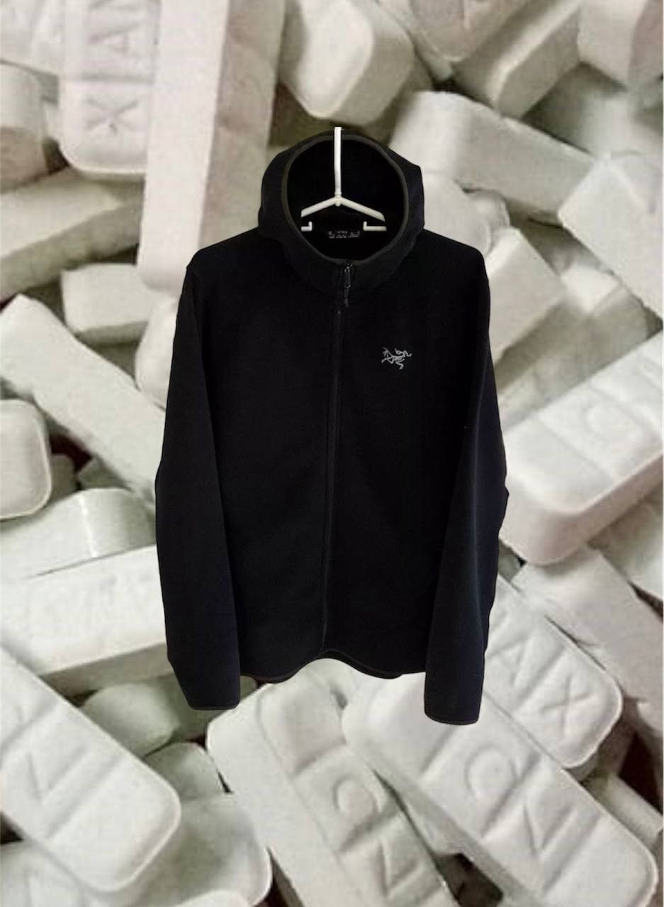 image of Arcteryx Hoodie Ninja Full Zip Black, Men's (Size Medium)