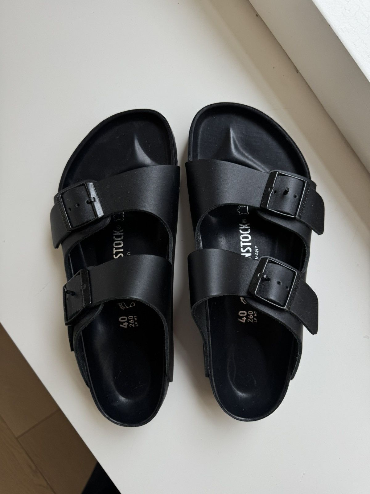Birkenstock Birkenstock black sandals Size US 9 / IT 39 - 3 Thumbnail