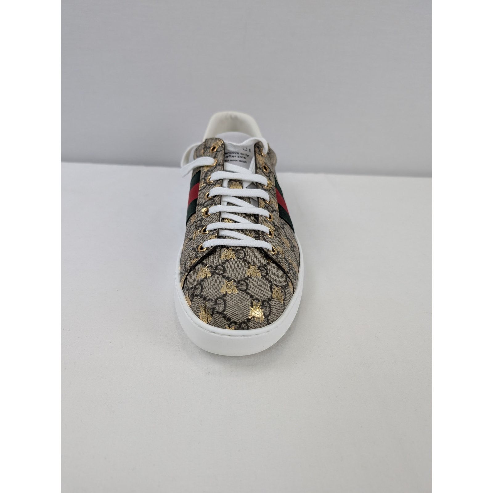 Gucci o1rshd1 Men's Ace GG Supreme sneaker with bees in Multicolor Size US 13 / EU 46 - 13 Thumbnail