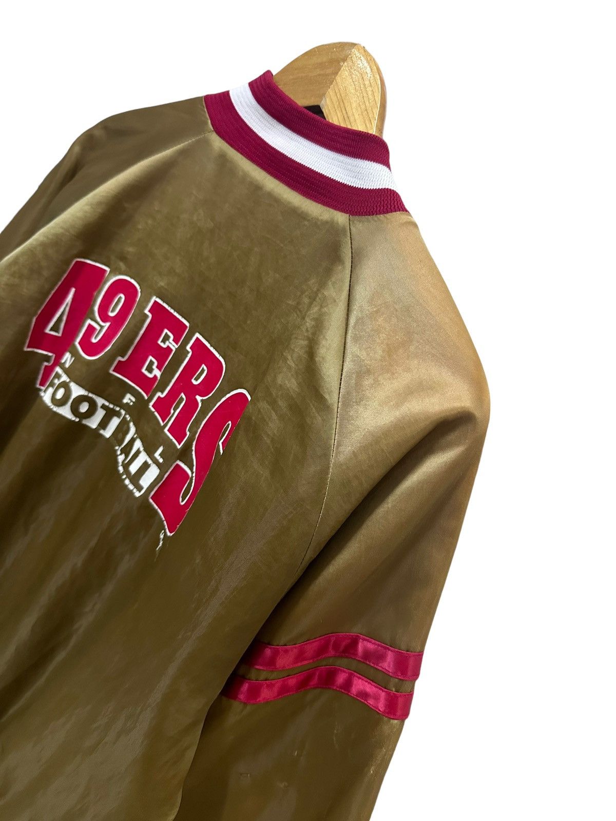 NFL × Vintage 🔥 Vintage Starter 80’s San Francisco 49ers Satin Bomber Size US M / EU 48-50 / 2 - 5 Thumbnail
