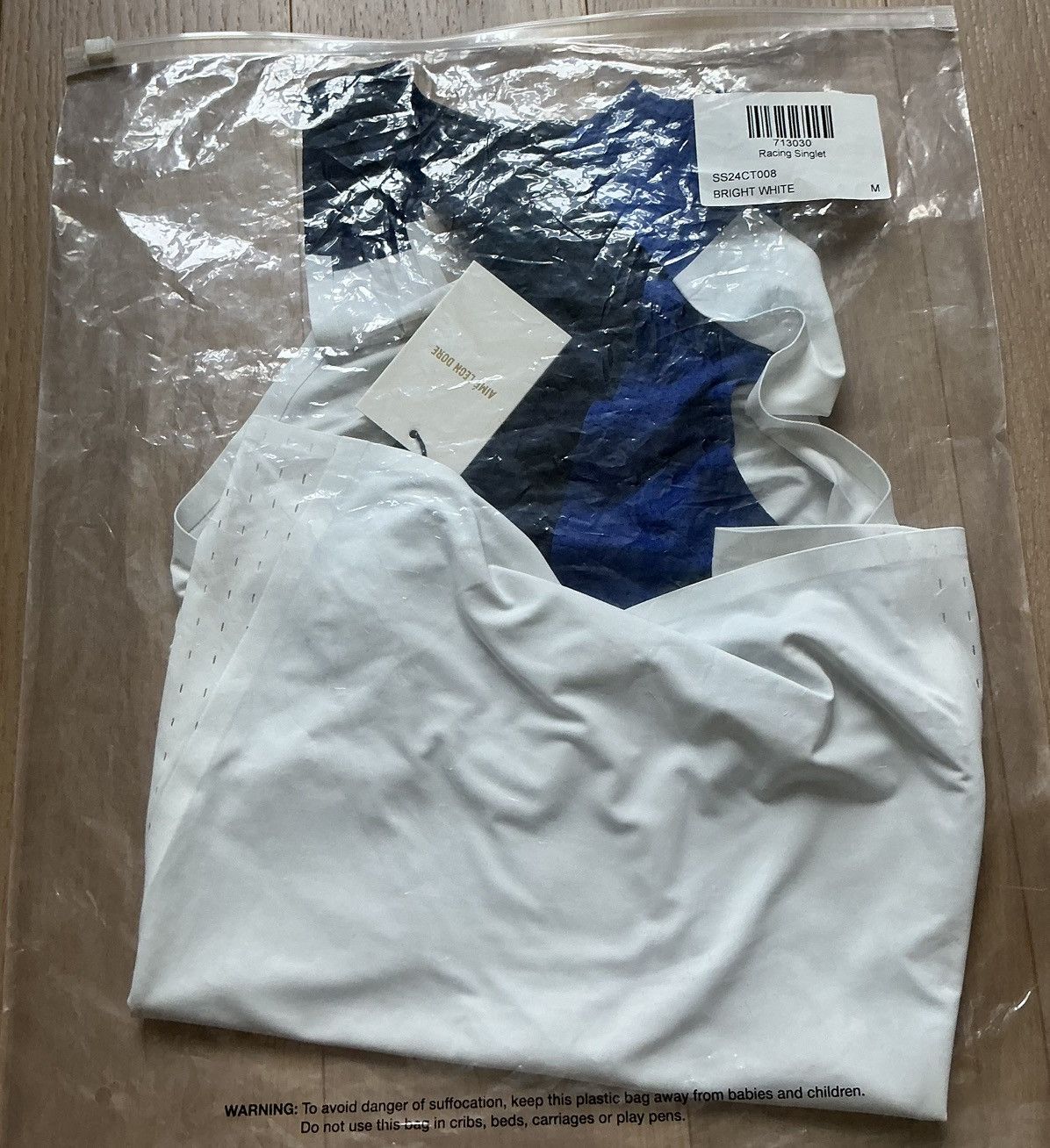 Aime Leon Dore ALD Aime Racing Singlet White Medium Size US M / EU 48-50 / 2 - 4 Thumbnail