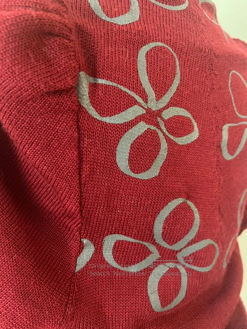 Comme des Garcons Comme Des Garcons size one-size-fits-all Red knit sweater Size S / US 4 / IT 40 - 6 Thumbnail