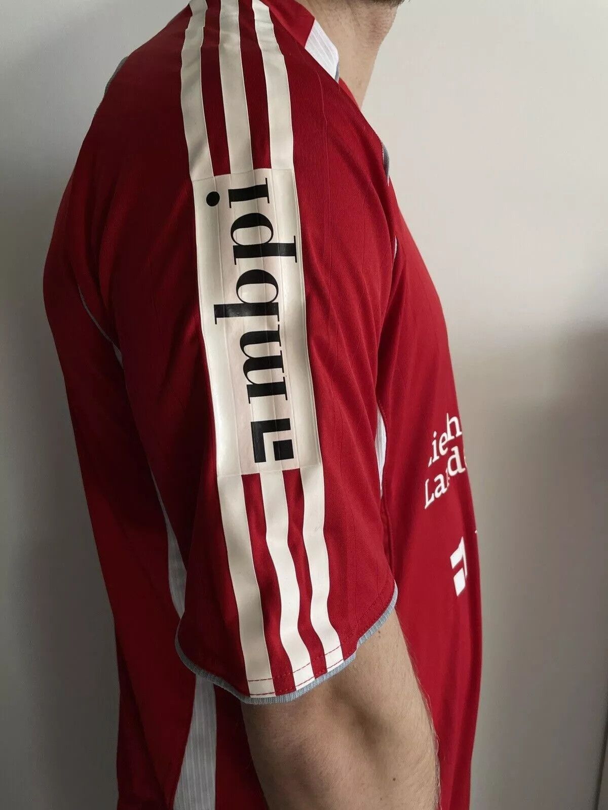 Adidas × Vintage Vintage 2006 FC Vaduz Liechtenstein Match Worn Soccer Jersey Size US M / EU 48-50 / 2 - 9 Thumbnail