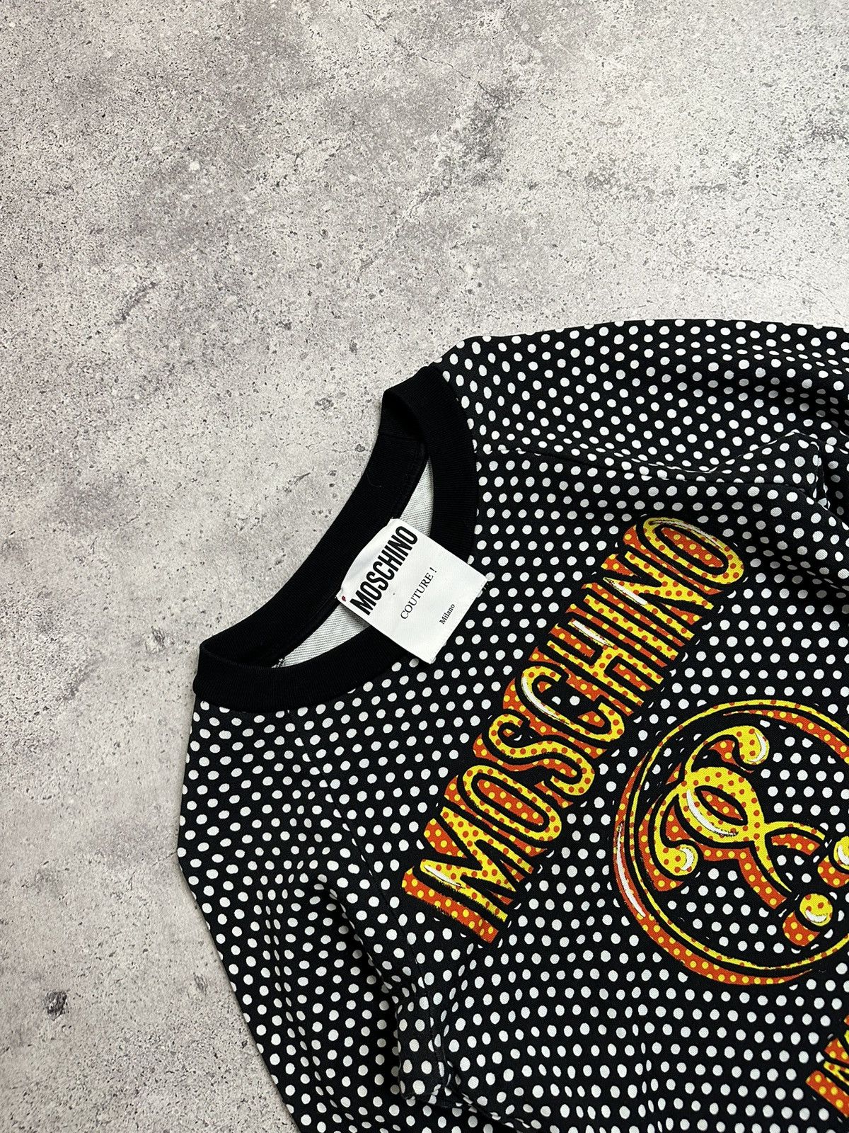 Moschino Moschino Couture Milano Full Print Multicolor Swetshirt Size S / US 4 / IT 40 - 4 Thumbnail