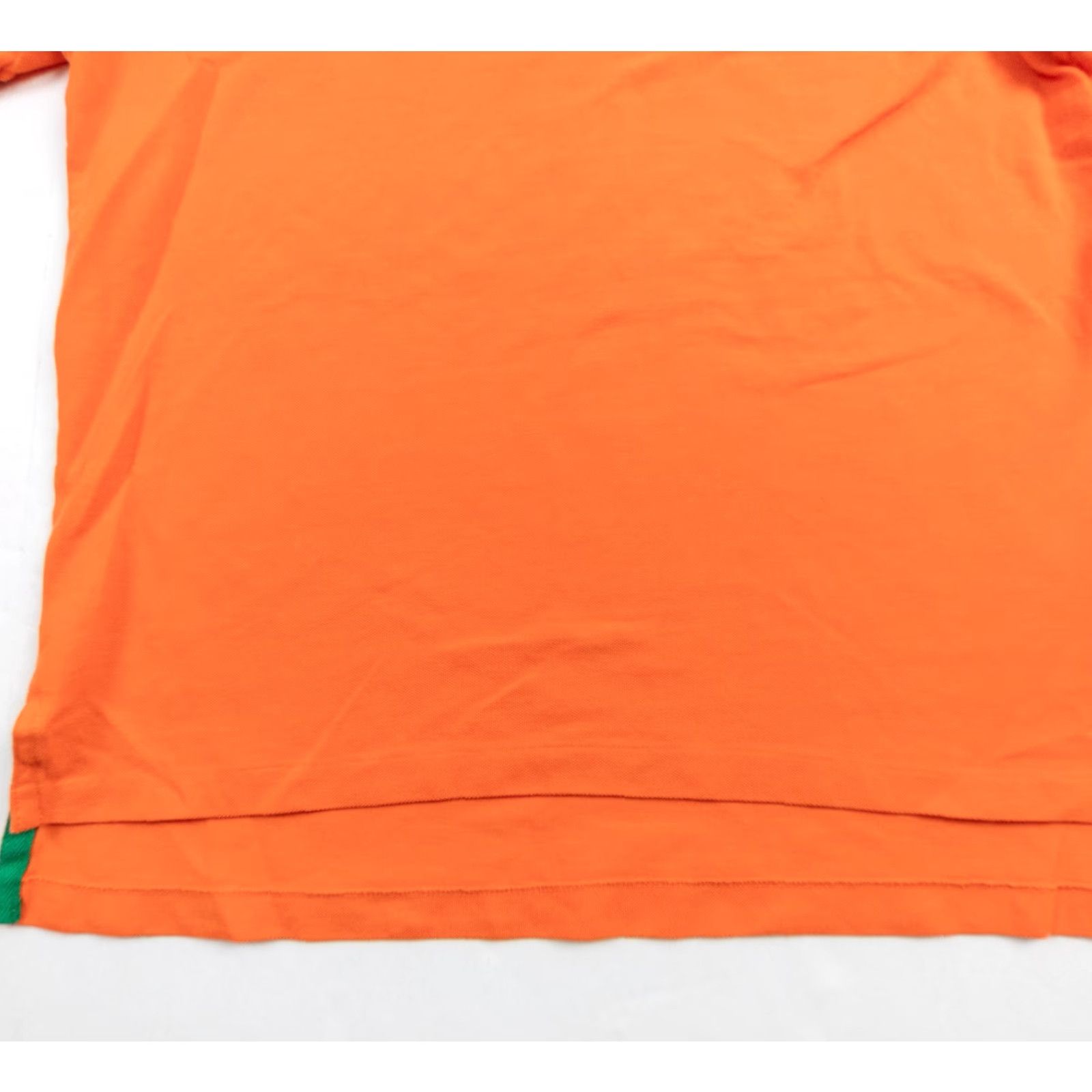Polo Ralph Lauren VINTAGE Polo Ralph Lauren Shirt Mens XL Orange Short Sleeve Polo Shirt Adult XL Orange Logo Preppy Buttons Embroidered Mens Size US XL / EU 56 / 4 - 4 Thumbnail