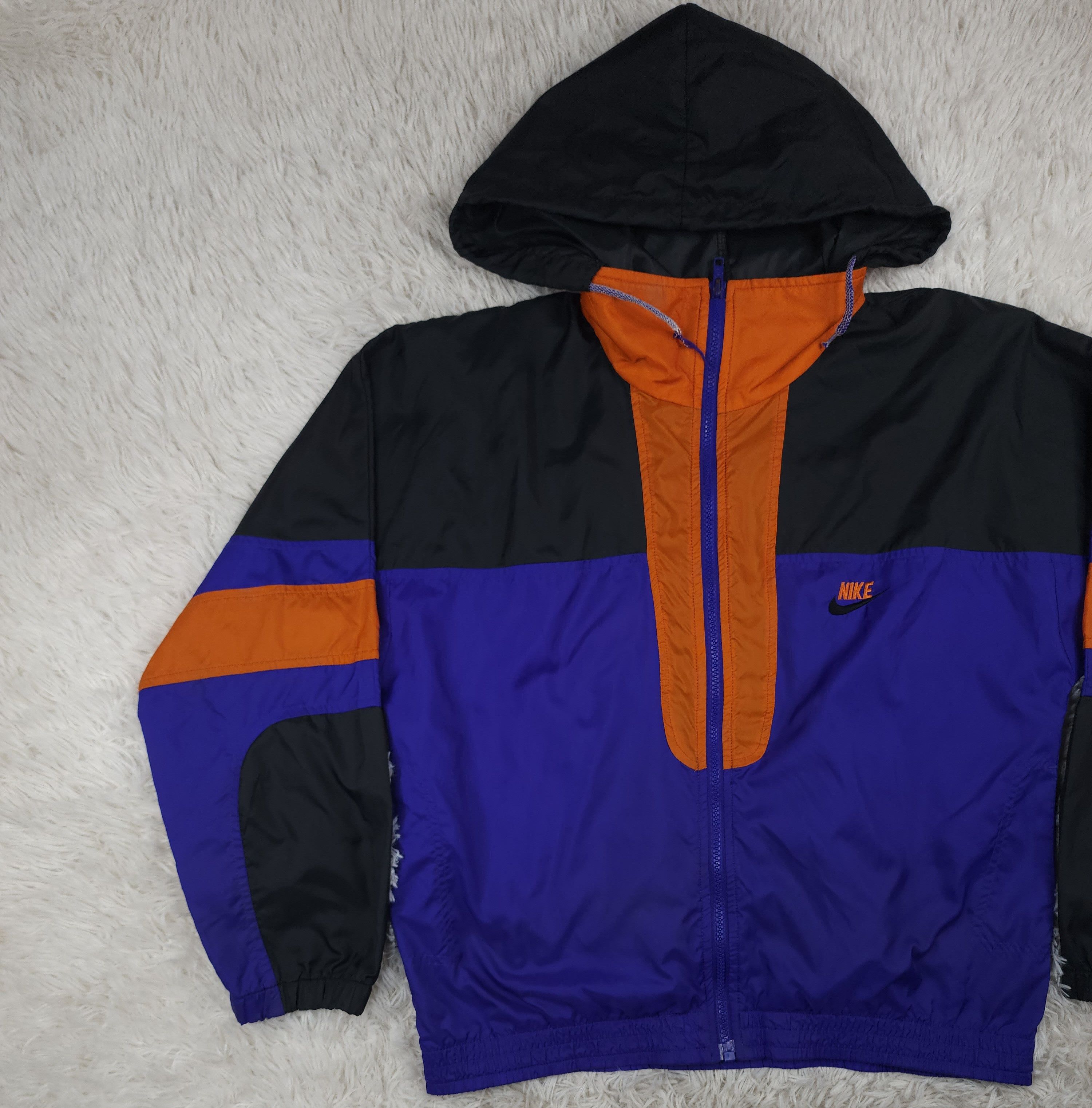Nike Vintage Nike woman's windbreaker jacket Size L / US 10 / IT 46 - 3 Thumbnail