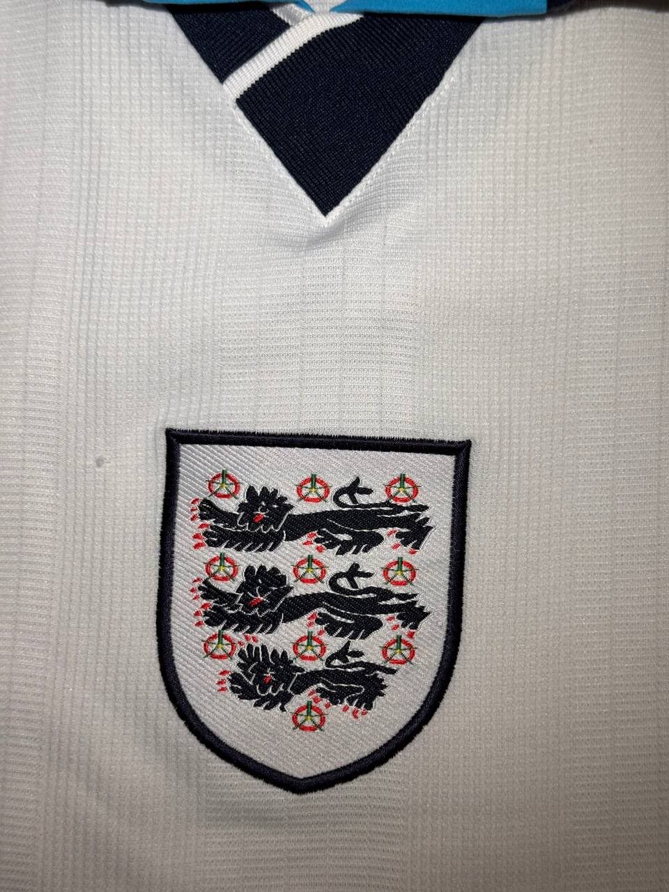 Chelsea Soccer Score Draw vintage retro England national team 1996 jersey Size US XL / EU 56 / 4 - 3 Thumbnail