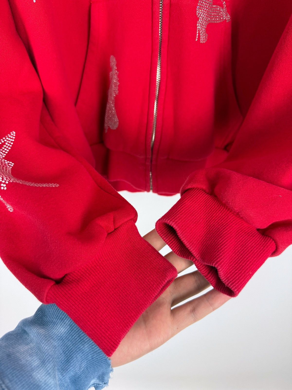 Named Collective Named Collective Unrealistic Ideals Rhinestone Boxy Hoodie Size US S / EU 44-46 / 1 - 5 Thumbnail