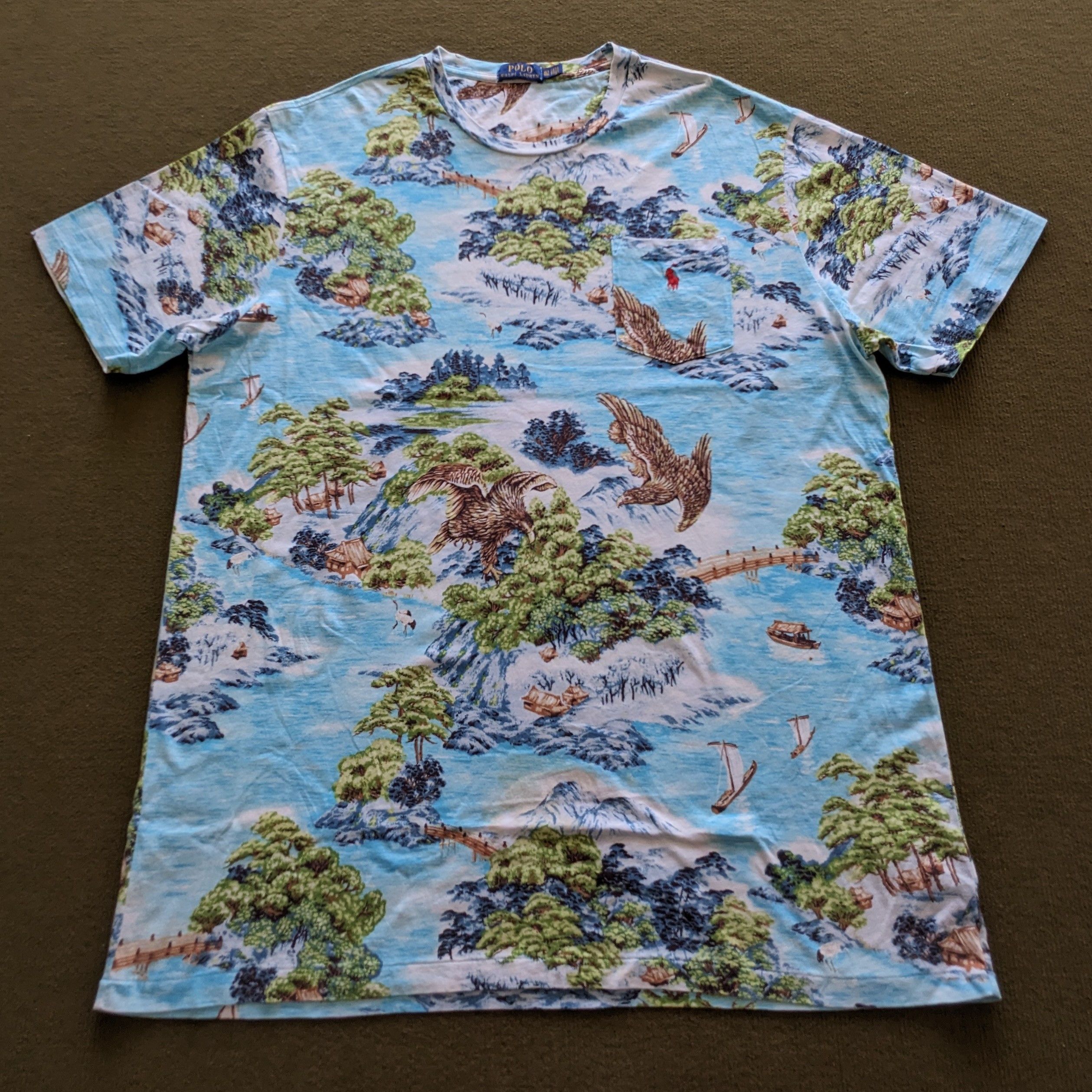 Polo Ralph Lauren Vintage POLO by Ralph Lauren Luxury Brand T-shirt Size US XXL / EU 58 / 5 - 1 Thumbnail
