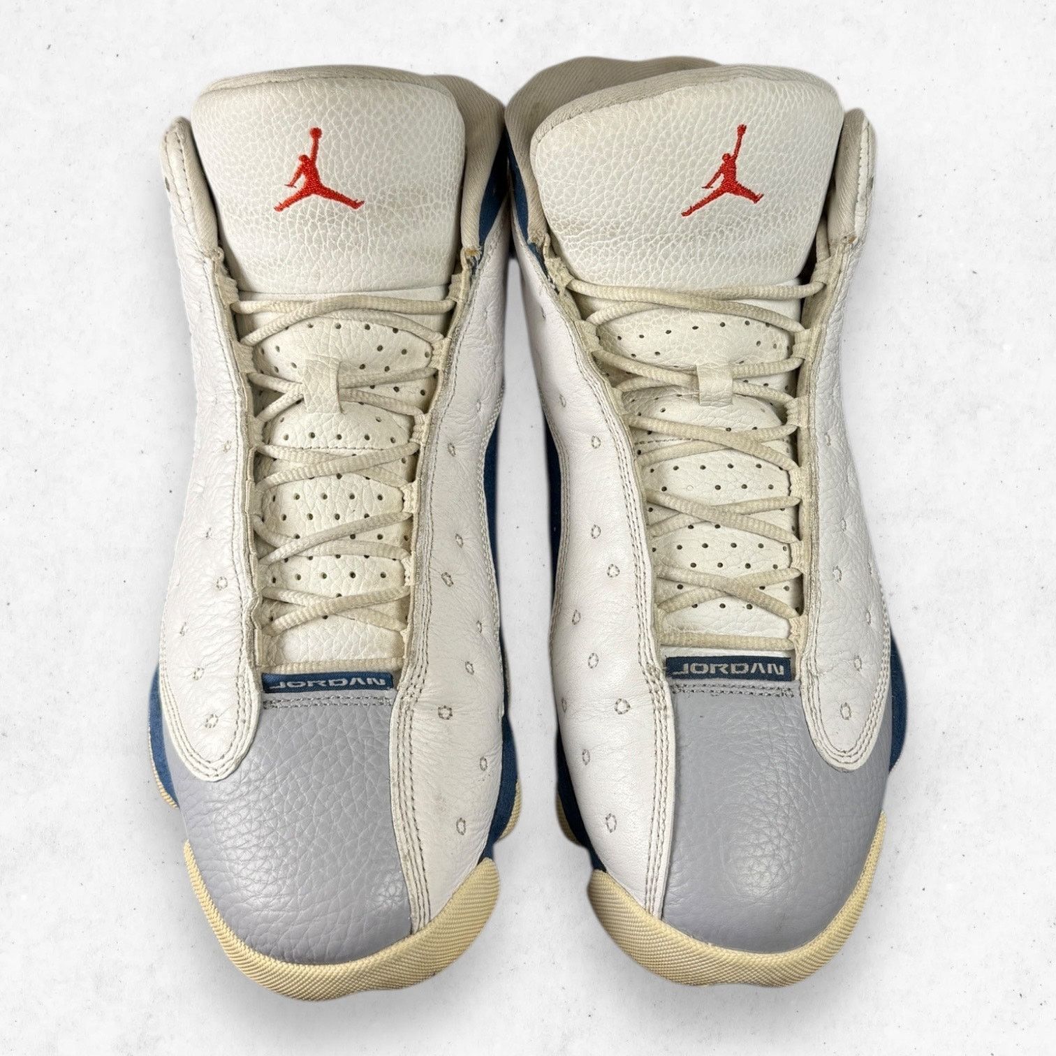 Nike Nike Air Jordan 13 Retro GS White French Blue Men's 11.5 Size US 11.5 / EU 44-45 - 5 Thumbnail