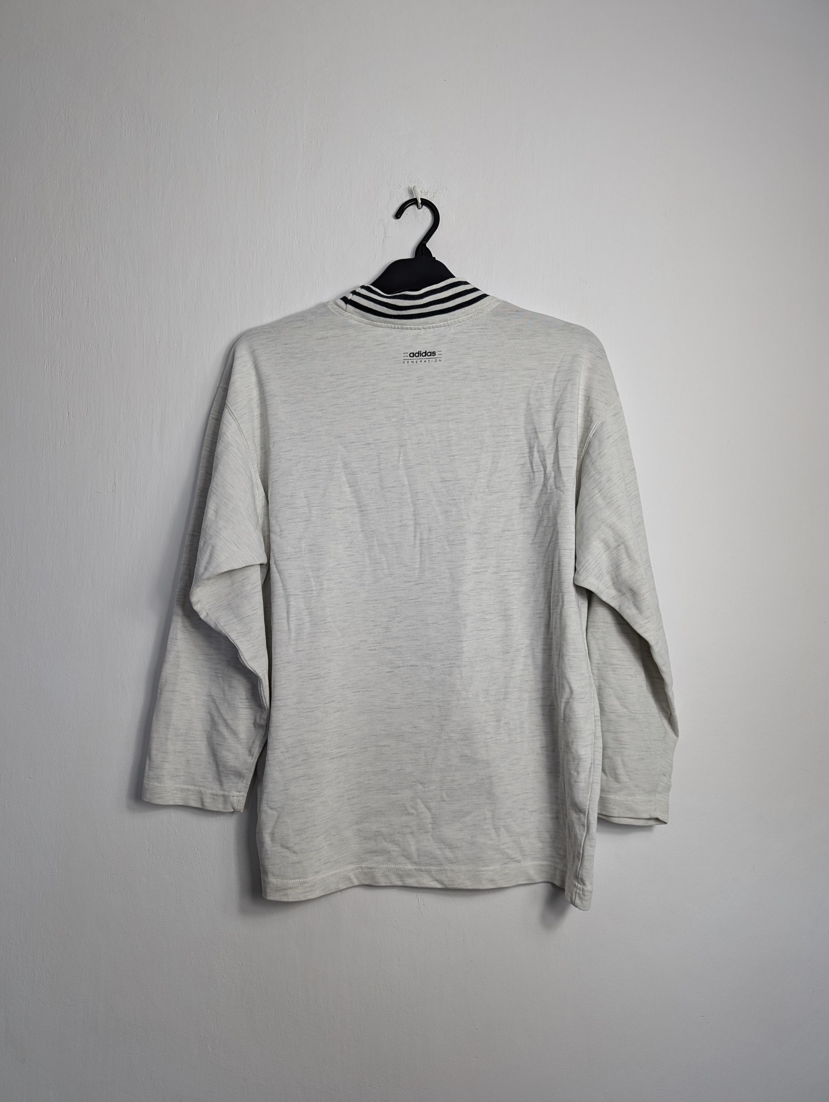 Adidas Vintage 90s adidas Generation Sweater Longsleeve Streetwear Size US M / EU 48-50 / 2 - 4 Thumbnail