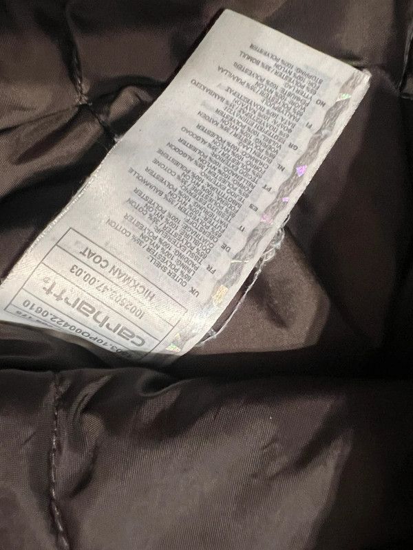 Carhartt jacket parka Carhartt Hickman coat XL Size US XL / EU 56 / 4 - 5 Thumbnail