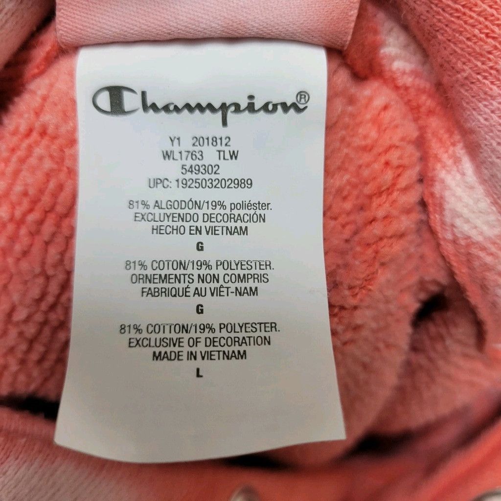 Champion Champion Reverse Weave Streak Dyed Hoodie Sweatshirt Large Size L / US 10 / IT 46 - 7 Thumbnail