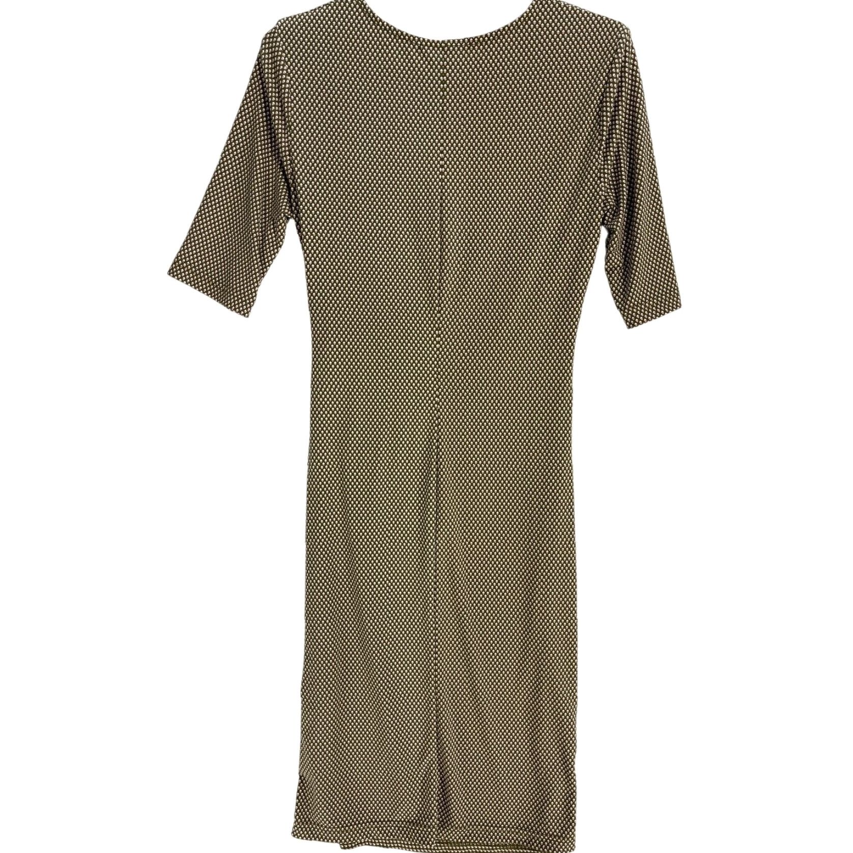 Banana Republic Banana Republic Midi Dress Women XS Green Pink White 3/4 Sleeve Round Neck Geometric Pattern Vintage? No Size XS / US 0-2 / IT 36-38 - 5 Thumbnail