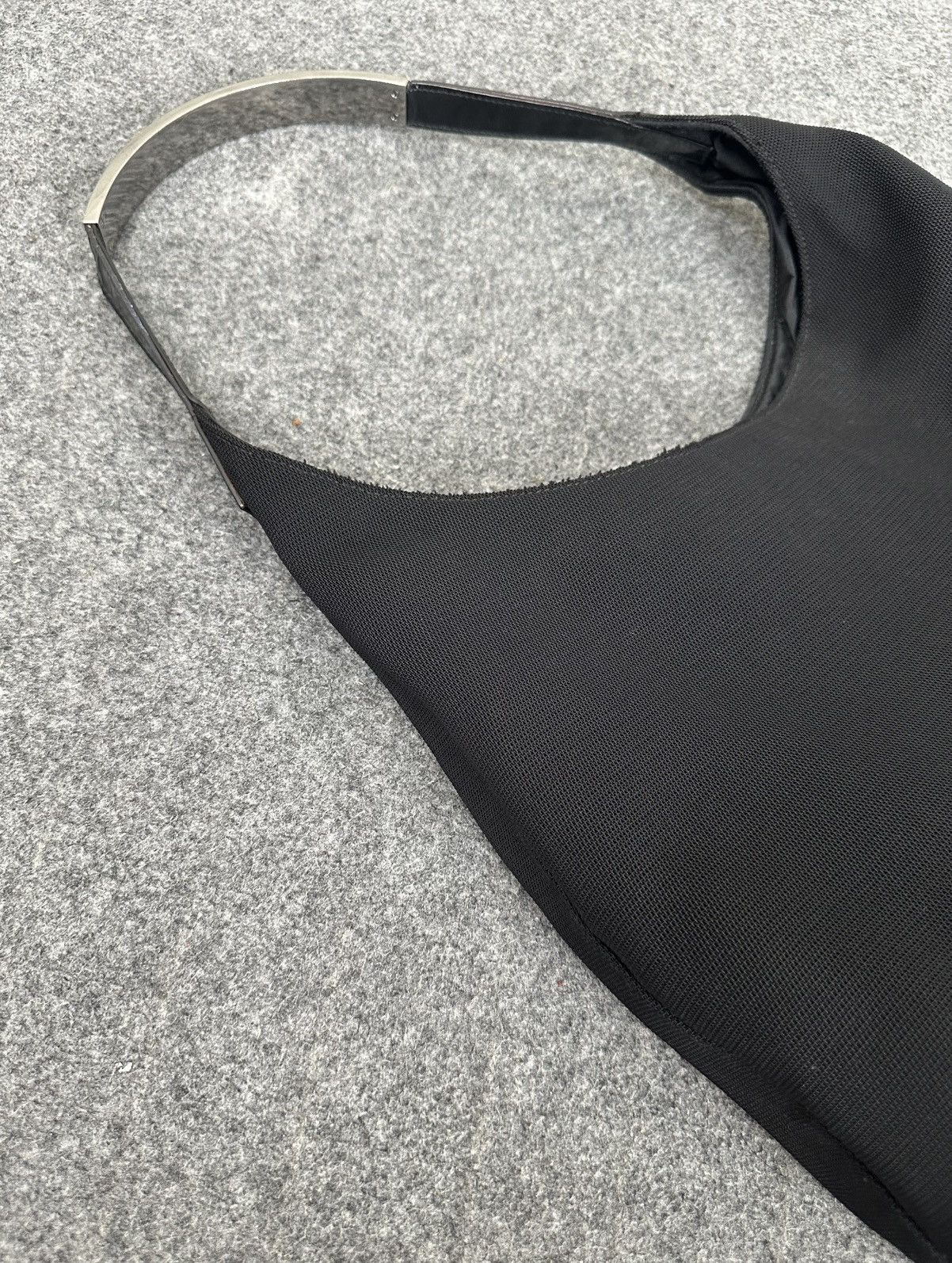 Gucci × Tom Ford Gucci - Tom ford - Hobo Bag Metal Handle Canvass - Black Size ONE SIZE - 5 Thumbnail