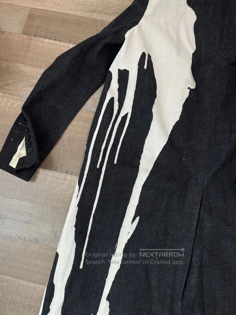 Rick Owens rick owens mastodon coat with paint design. Size US L / EU 52-54 / 3 - 2 Thumbnail