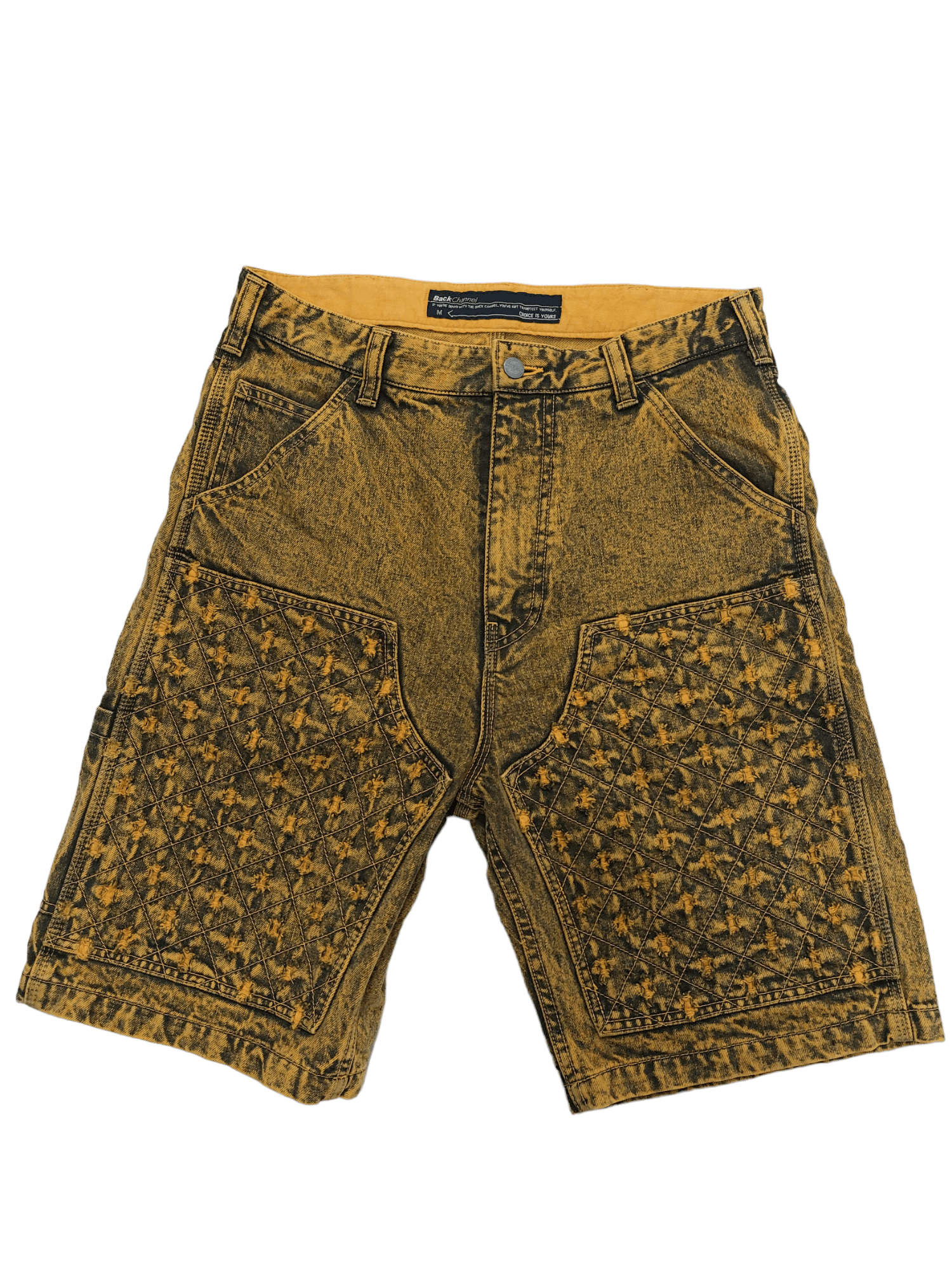 Vintage Back Channel Double Knee Art Short Pants Size US 30 / EU 46 - 2 Thumbnail