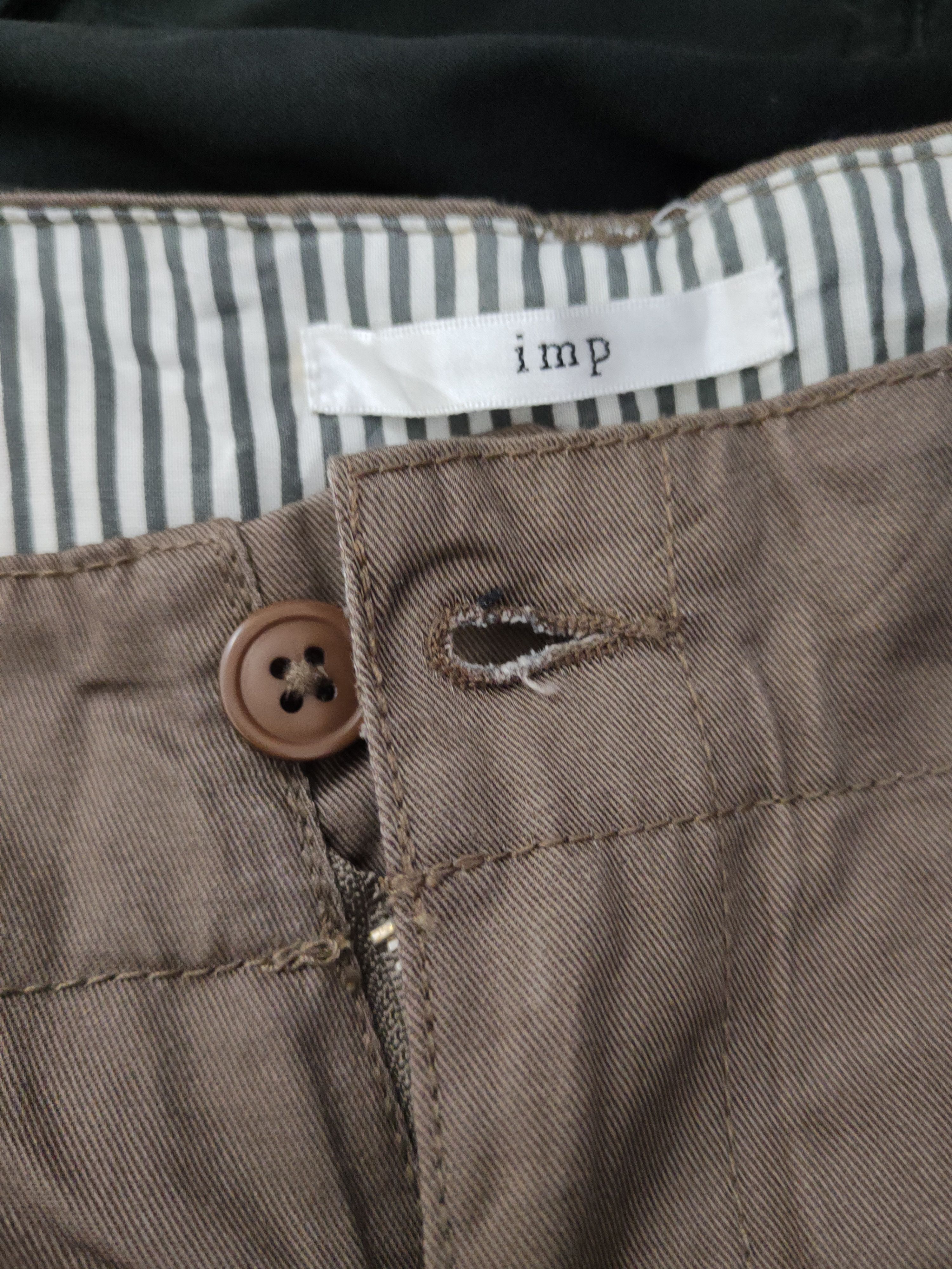 Japanese Brand Imp Khaki Multipocket Tactical Cargo Pants #W1900 Size US 31 - 15 Thumbnail