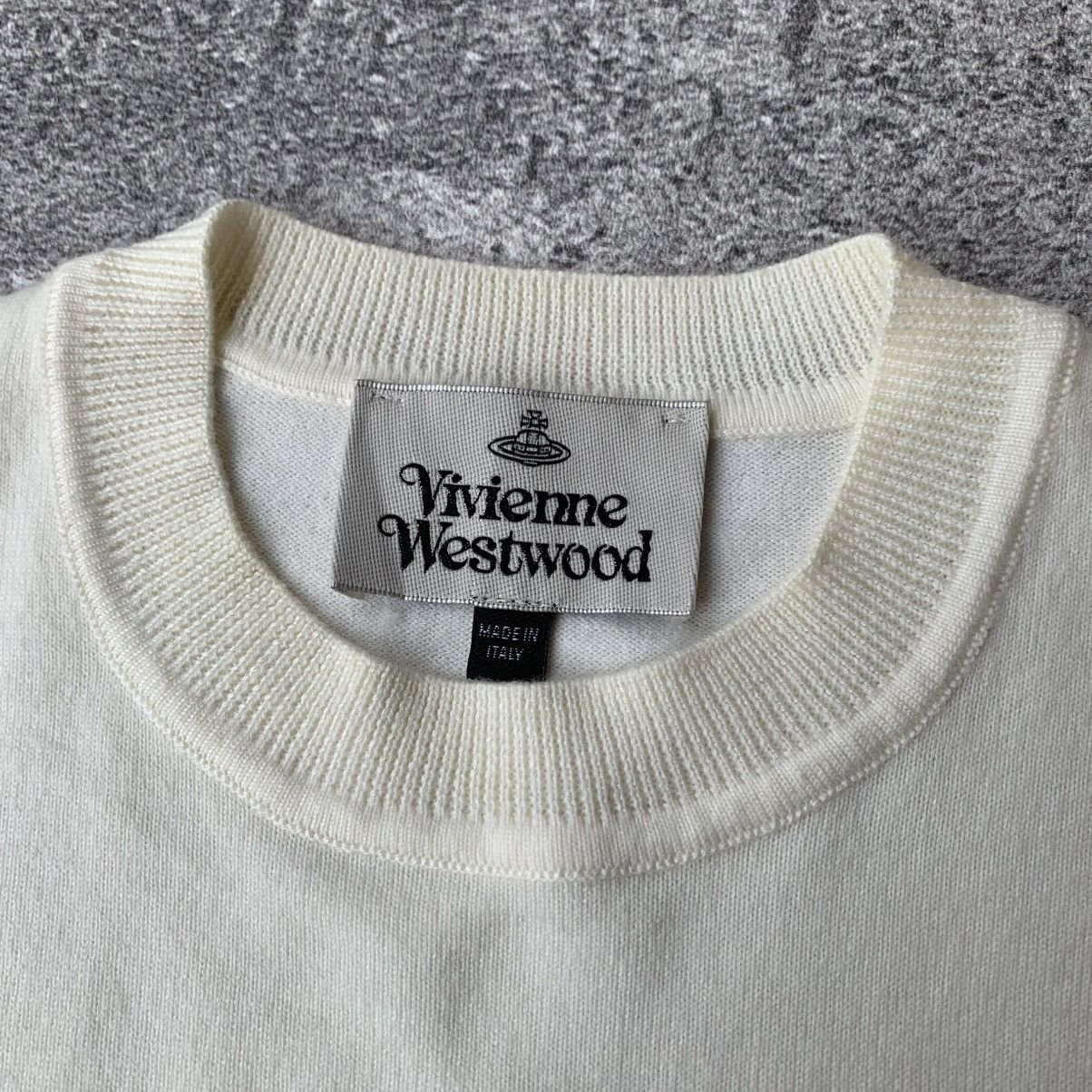 Vivienne Westwood Vivienne Westwood Knitwear Longsleve Broken White Size US S / EU 44-46 / 1 - 8 Thumbnail