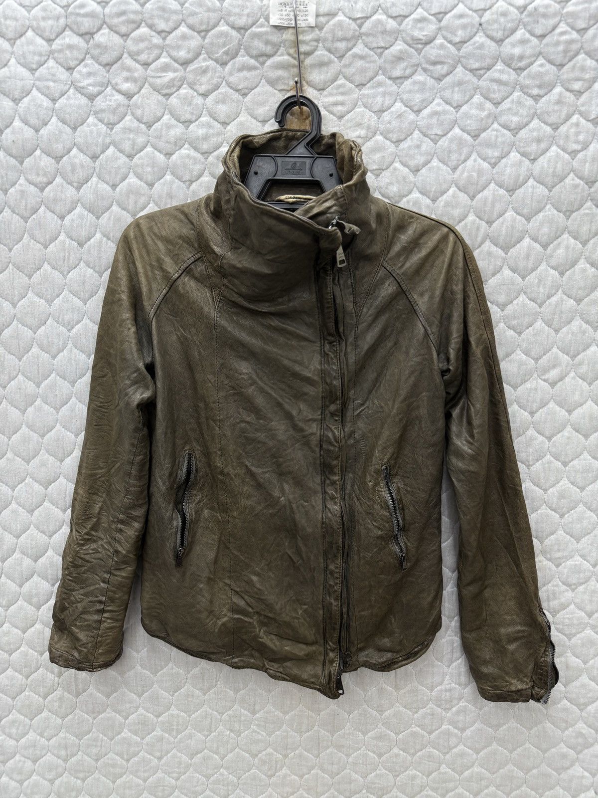 Giorgio Brato 💥🔥💥STEALS GIORGIO BRATO ORGANIC EDITION LEATHER GHOST JACKET Size S / US 4 / IT 40 - 2 Thumbnail