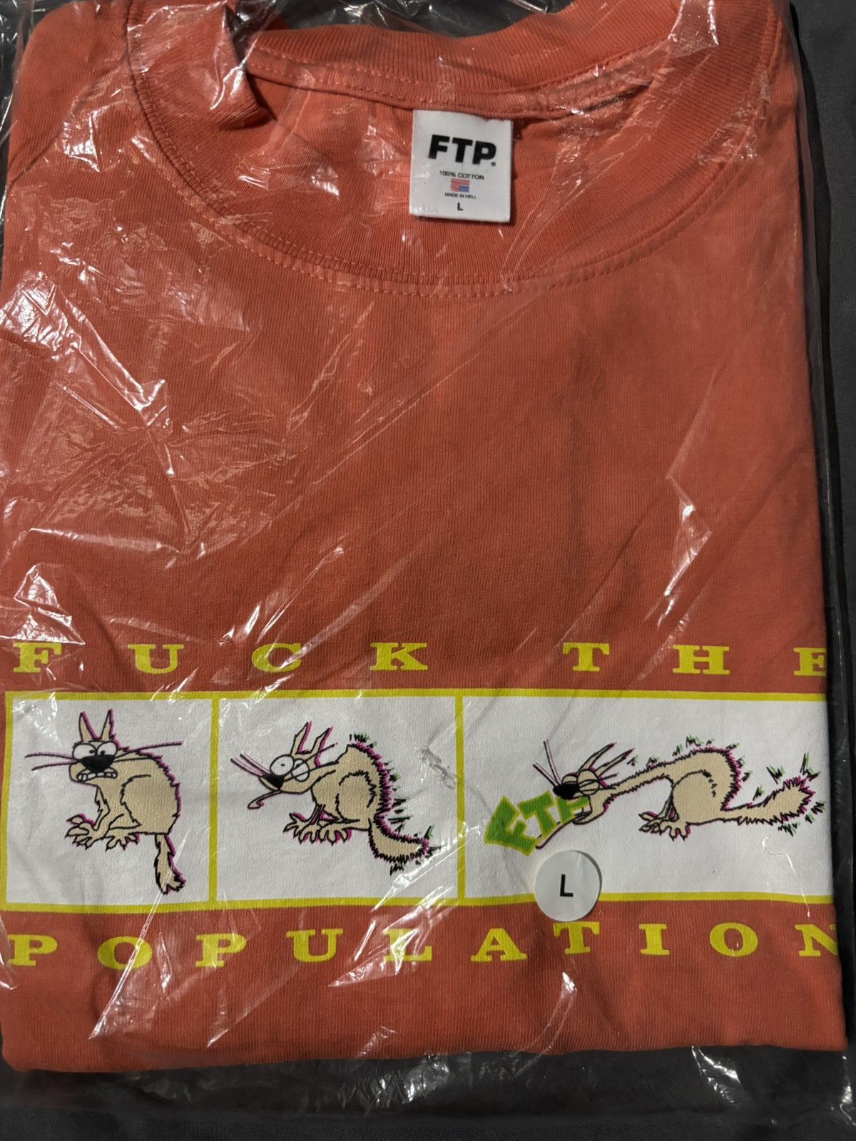 Fuck The Population × G59 Records FTP cat barf tee Size US L / EU 52-54 / 3 - 1 Preview