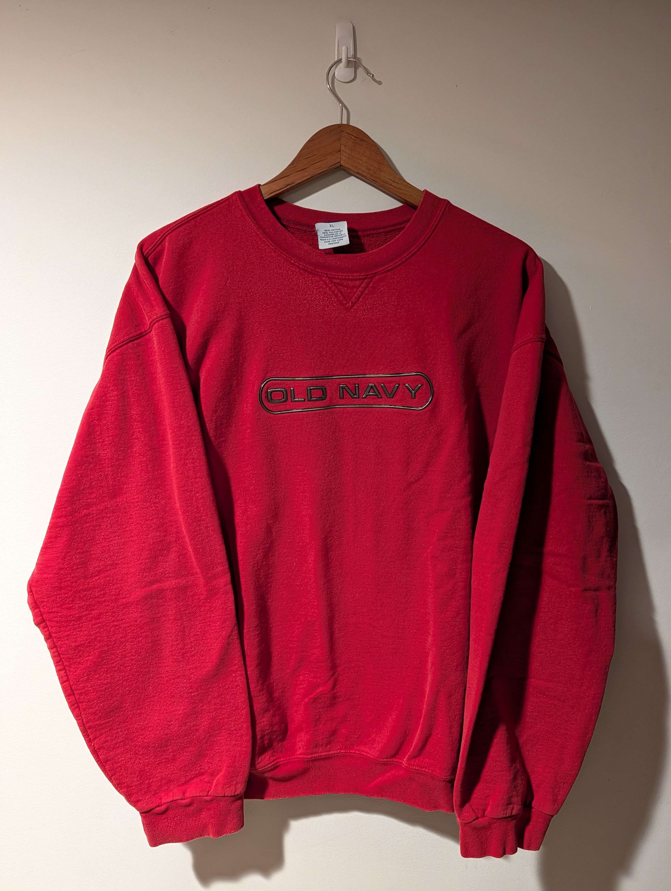 Old Navy Vintage Old Navy Sweatshirt Mens XL Crewneck 90's Classic Size US XL / EU 56 / 4 - 1 Thumbnail