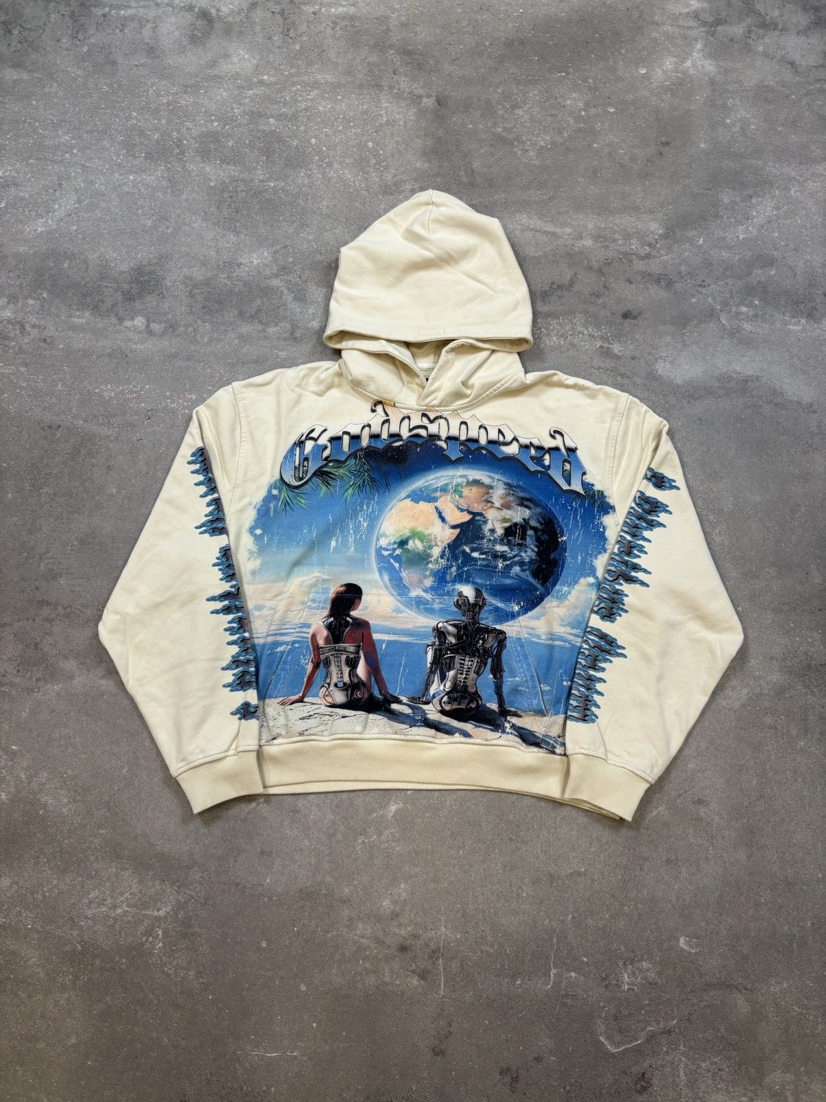 Godspeed Godspeed Artificial Love Hoodie, Bone Size US XXL / EU 58 / 5 - 6 Thumbnail