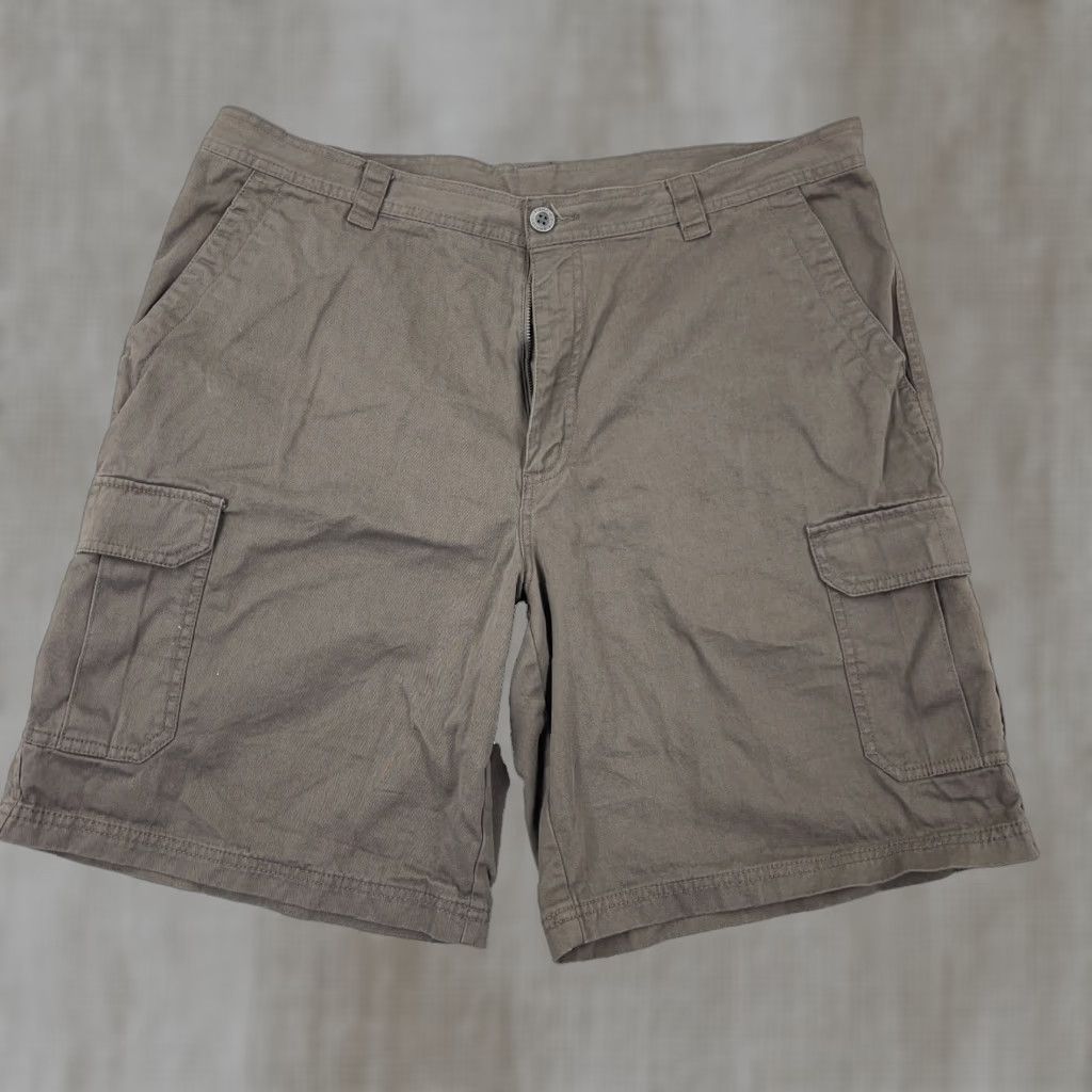 Vintage Columbia Cargo Shorts Men 40 Brown Hiking Outdoor Camping Columba Cargo Short Mens 40 Brown Size US 40 / EU 56 - 1 Thumbnail